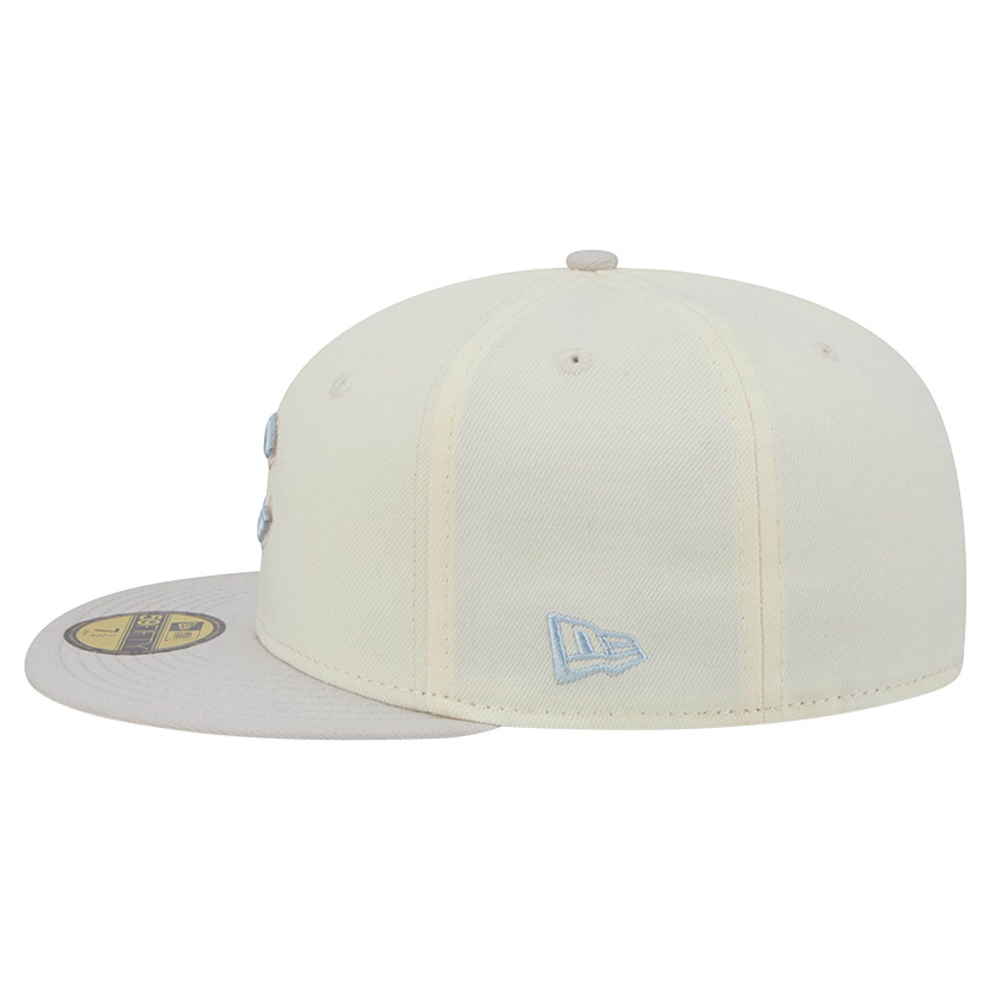 Men's New Era Natural Chicago Cubs Crisp Equinox World Series 59FIFTY Fitted Hat