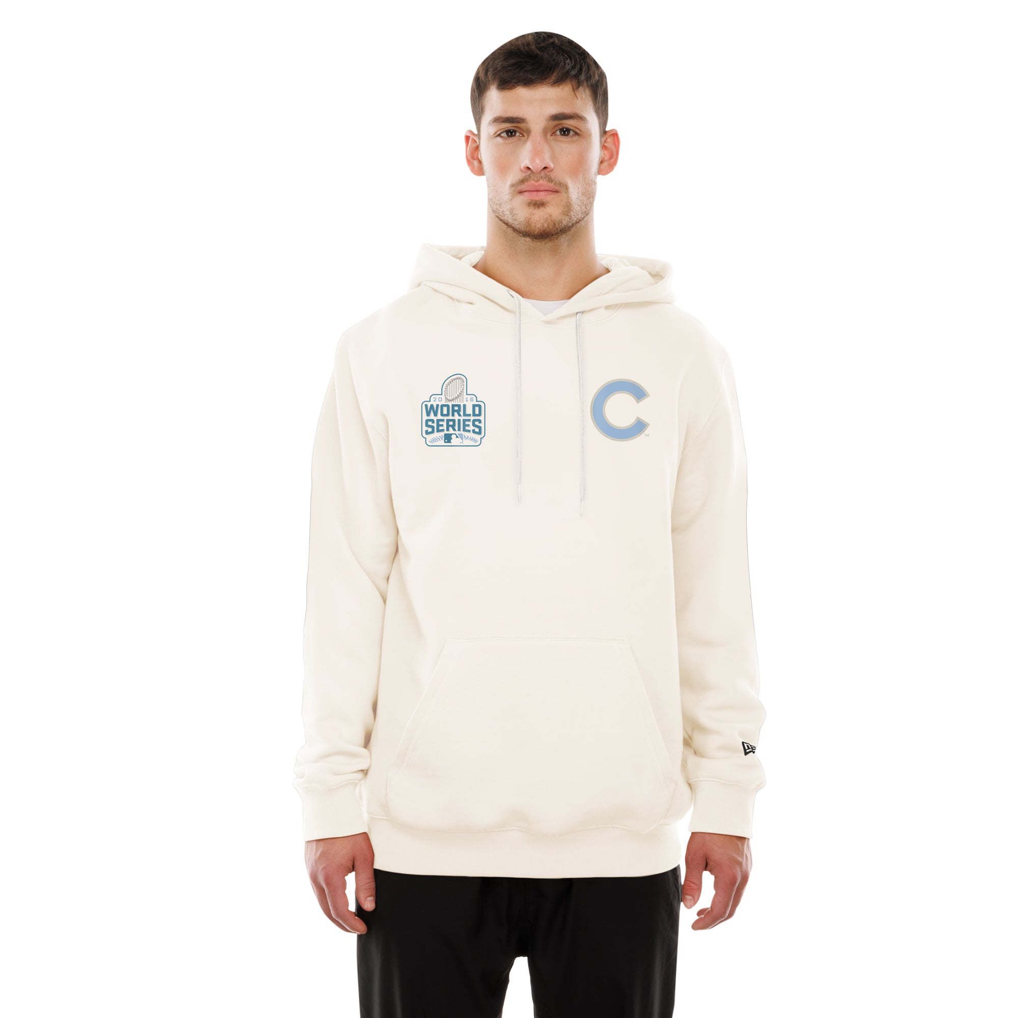 Sweat à capuche New Era Equinox naturel pour homme