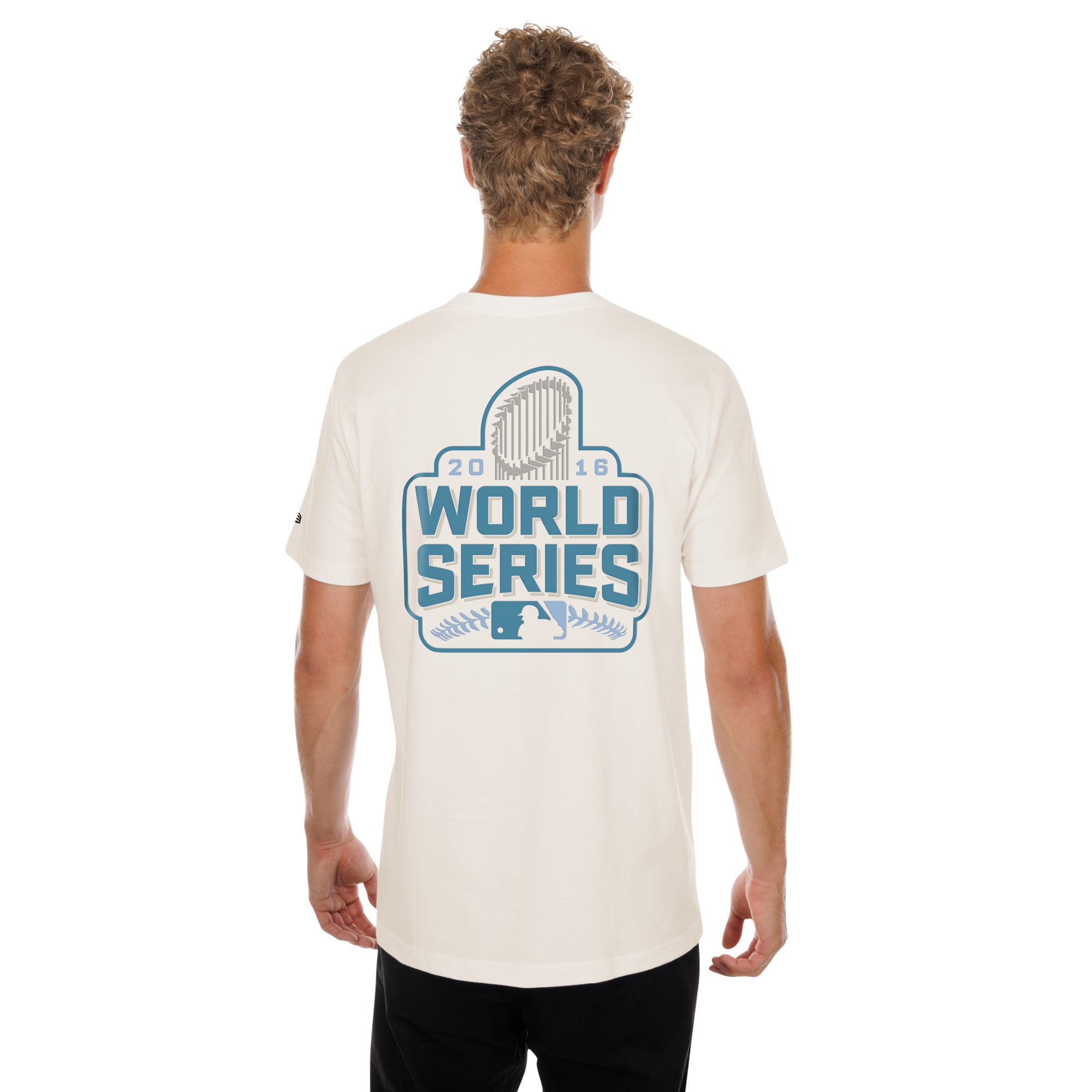 Men's New Era  Natural Chicago Cubs Equinox T-Shirt