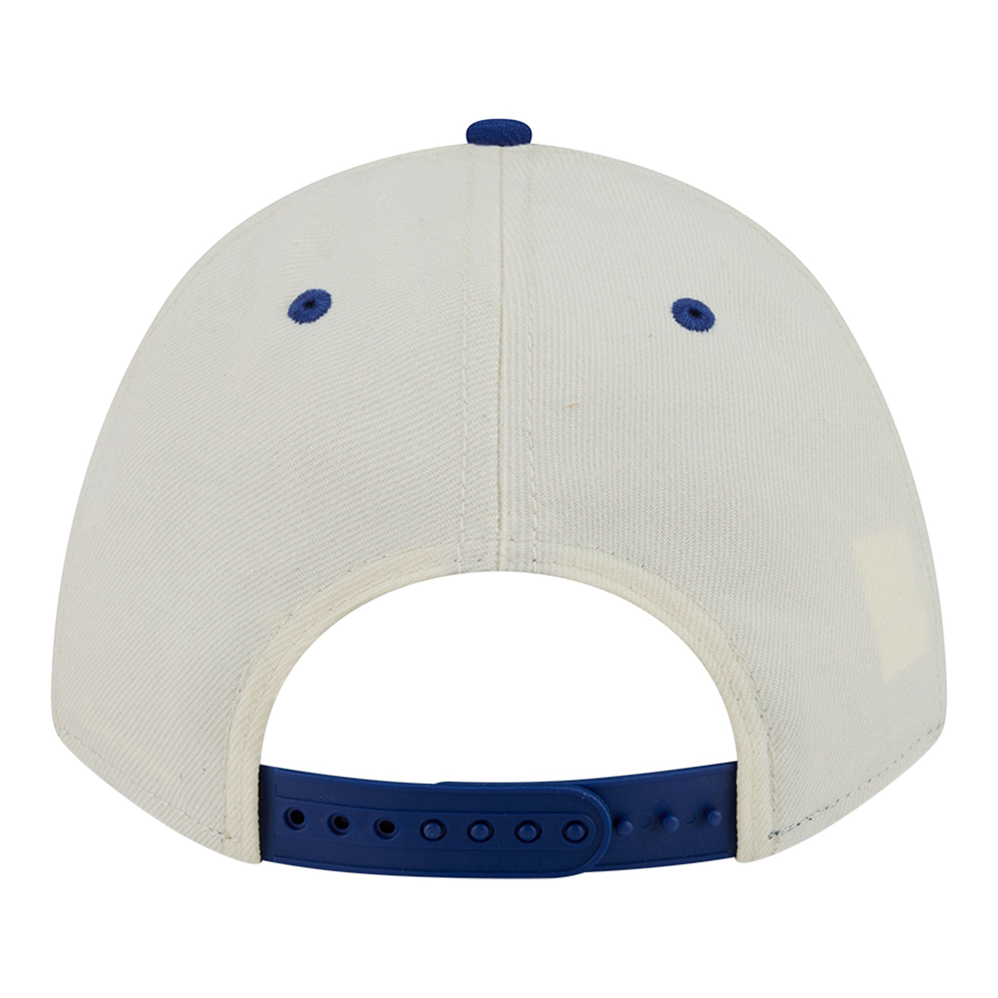 Men's New Era Natural/Royal Chicago Cubs Arch 9FORTY A-Frame M-Crown Adjustable Hat