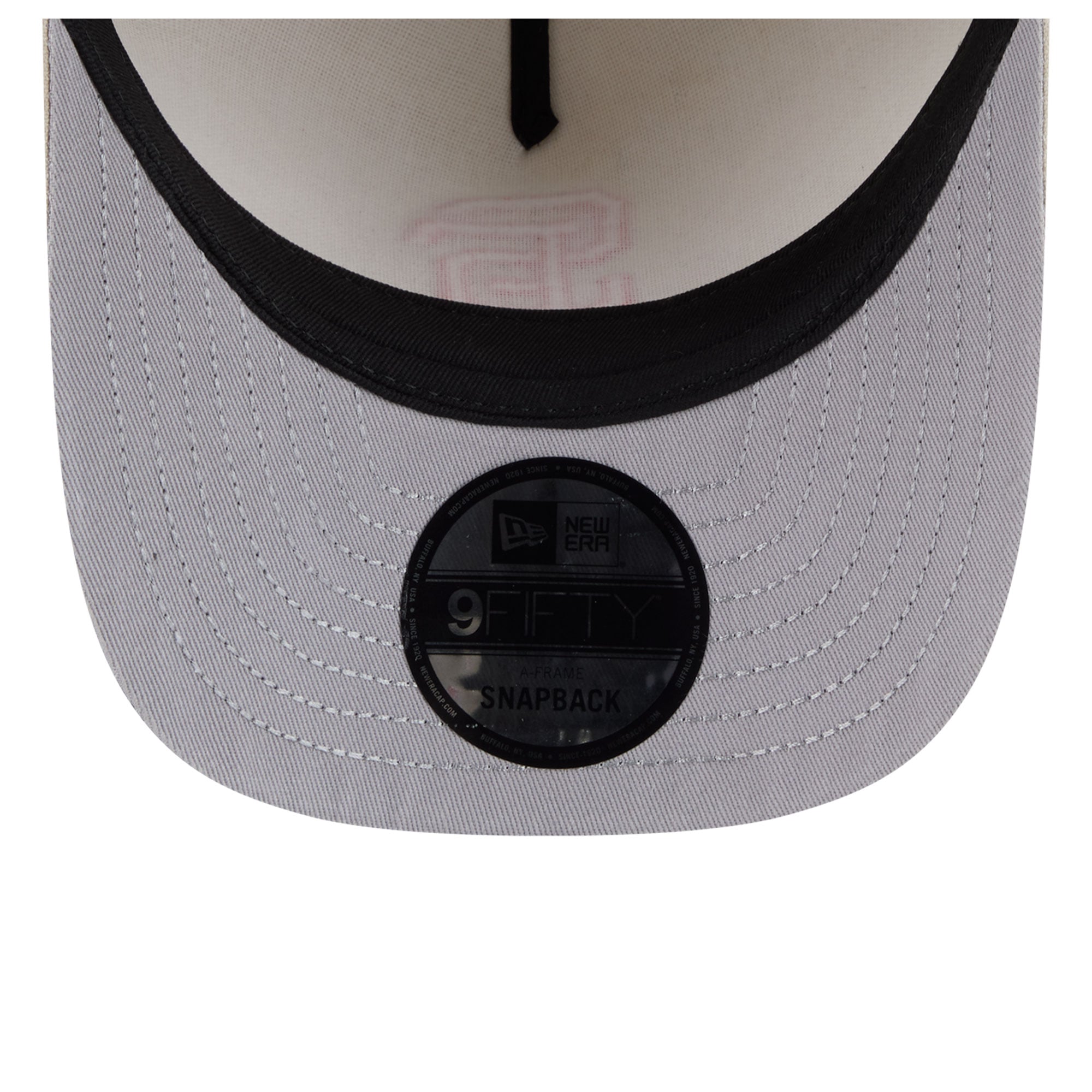 Men's New Era  Tan Chicago Cubs Neutral 9FIFTY A-Frame Snapback Hat