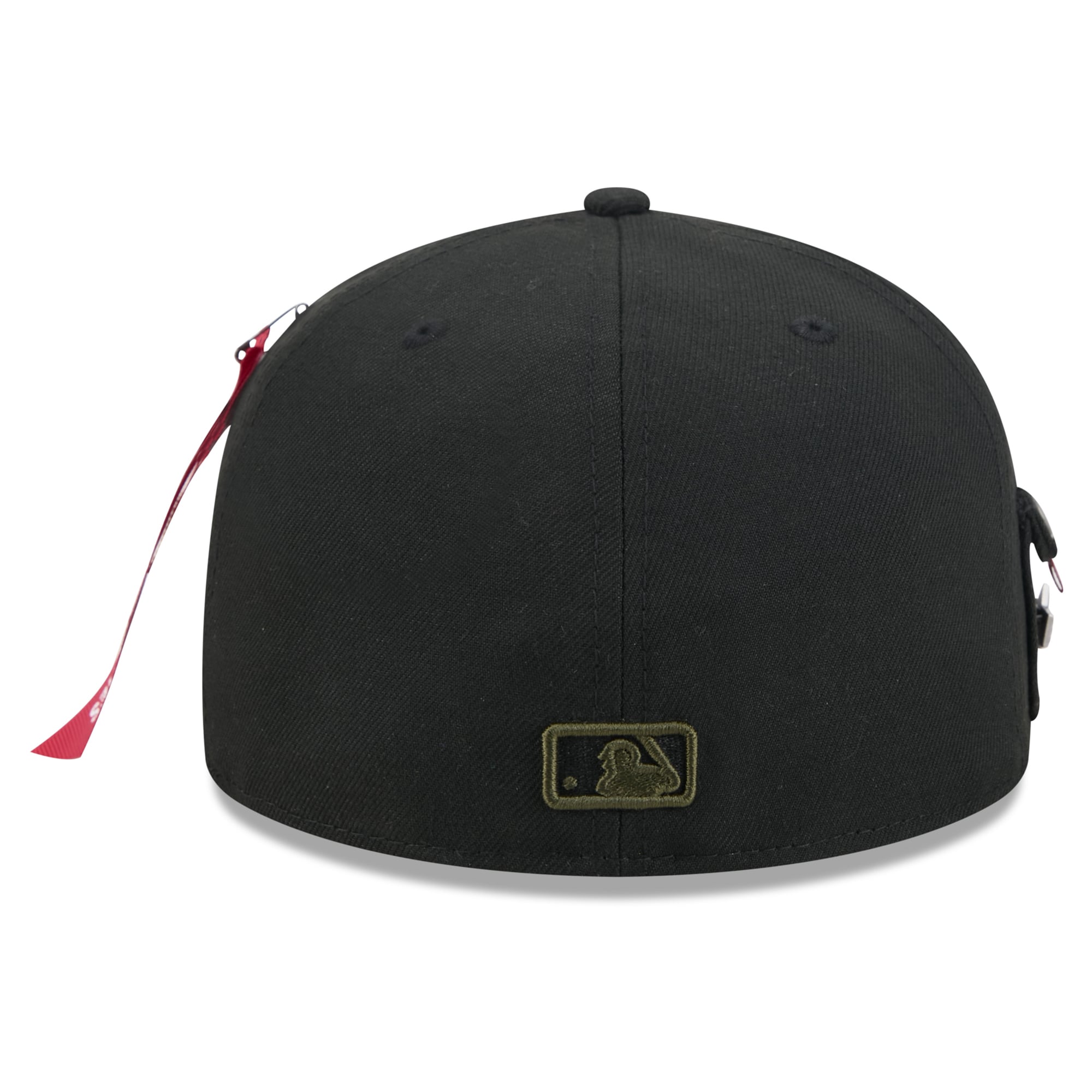 Casquette ajustée New Era x Alpha Industries Chicago Cubs 59FIFTY noire pour homme