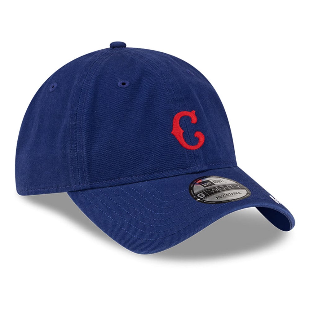 Casquette ajustable New Era x Ralph Lauren Royal Chicago Cubs 9TWENTY pour homme