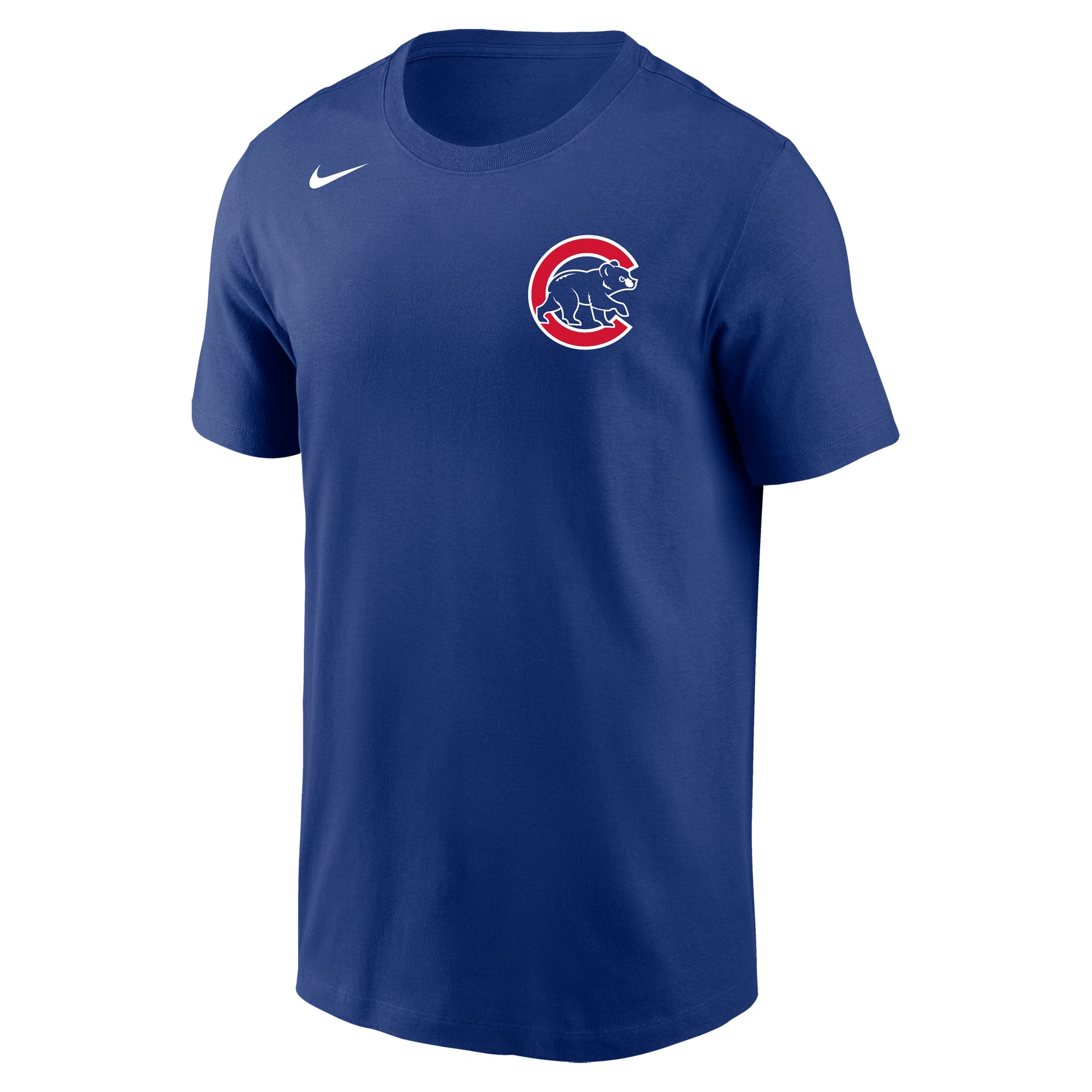 Men's Nike Cody Bellinger Royal Chicago Cubs Name & Number T-Shirt