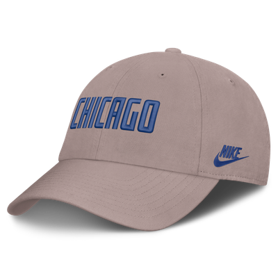  Chicago Cubs Nike Cooperstown Club Adjustable Hat - Light Brown