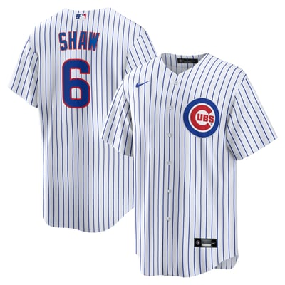 Matt Shaw Chicago Cubs Nike Home Replica Jersey - White