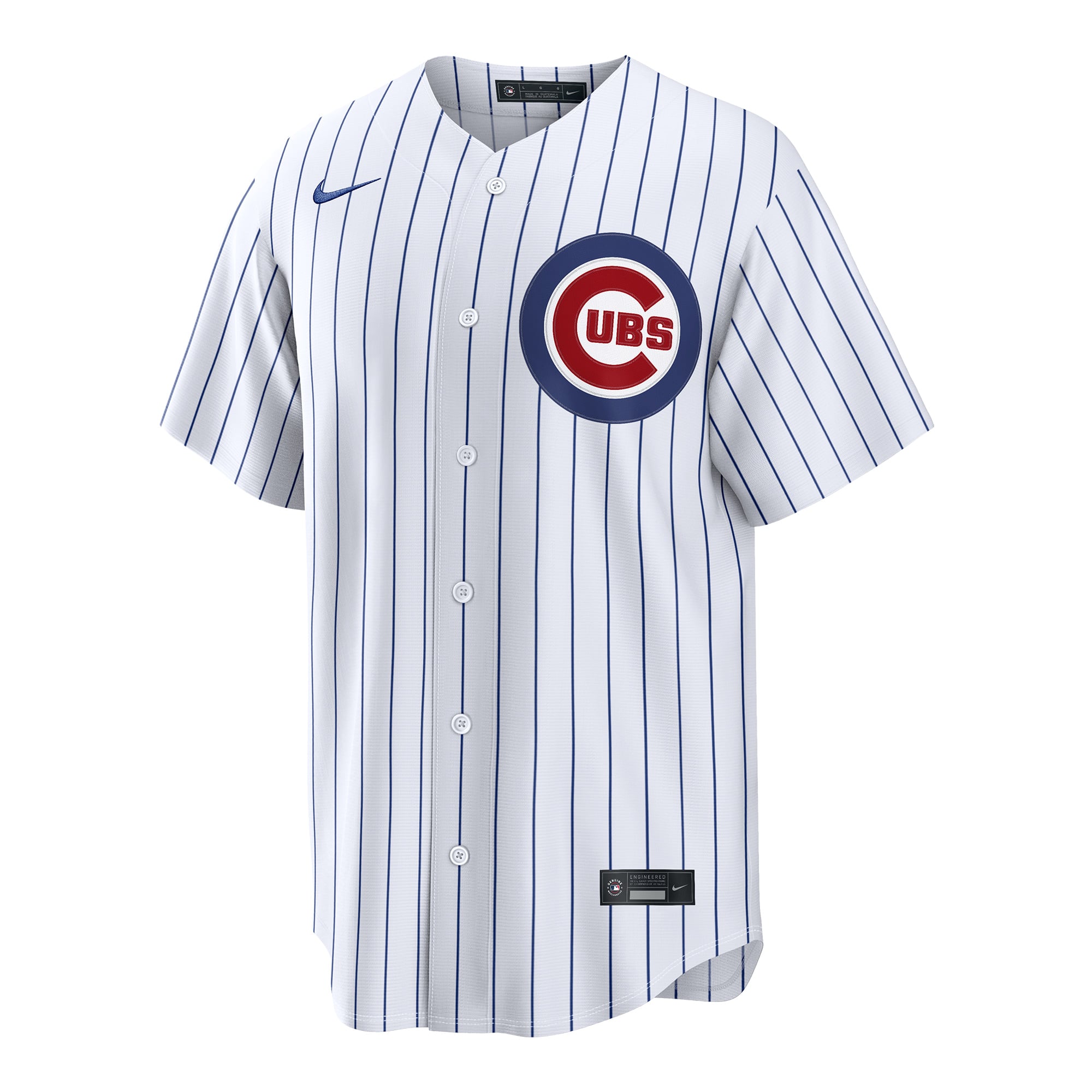 Maillot Nike Moisés Ballesteros pour homme, blanc, réplique domicile des Cubs de Chicago