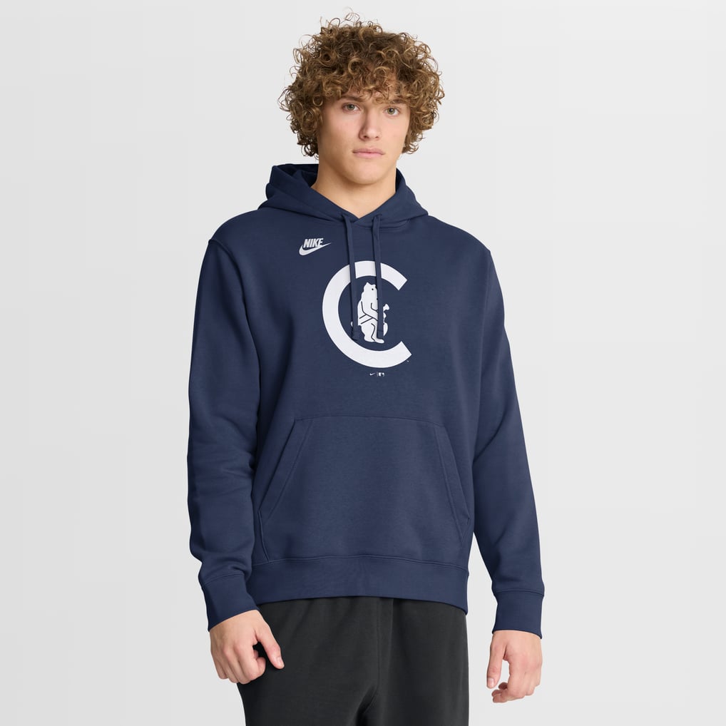 メンズ Nike ネイビー シカゴ・カブス Cooperstown Collection ロゴ
