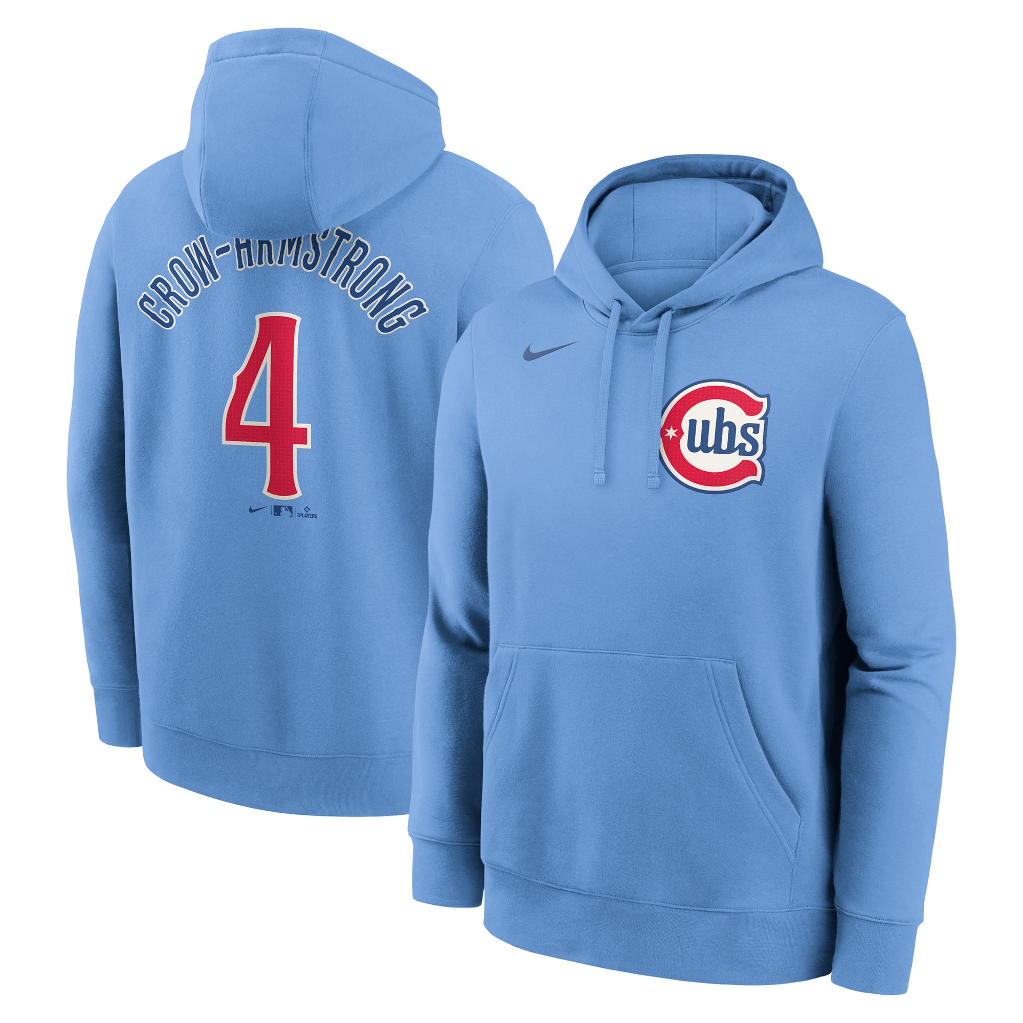 Sweat à capuche Nike Pete Crow-Armstrong bleu royal des Chicago Cubs pour homme