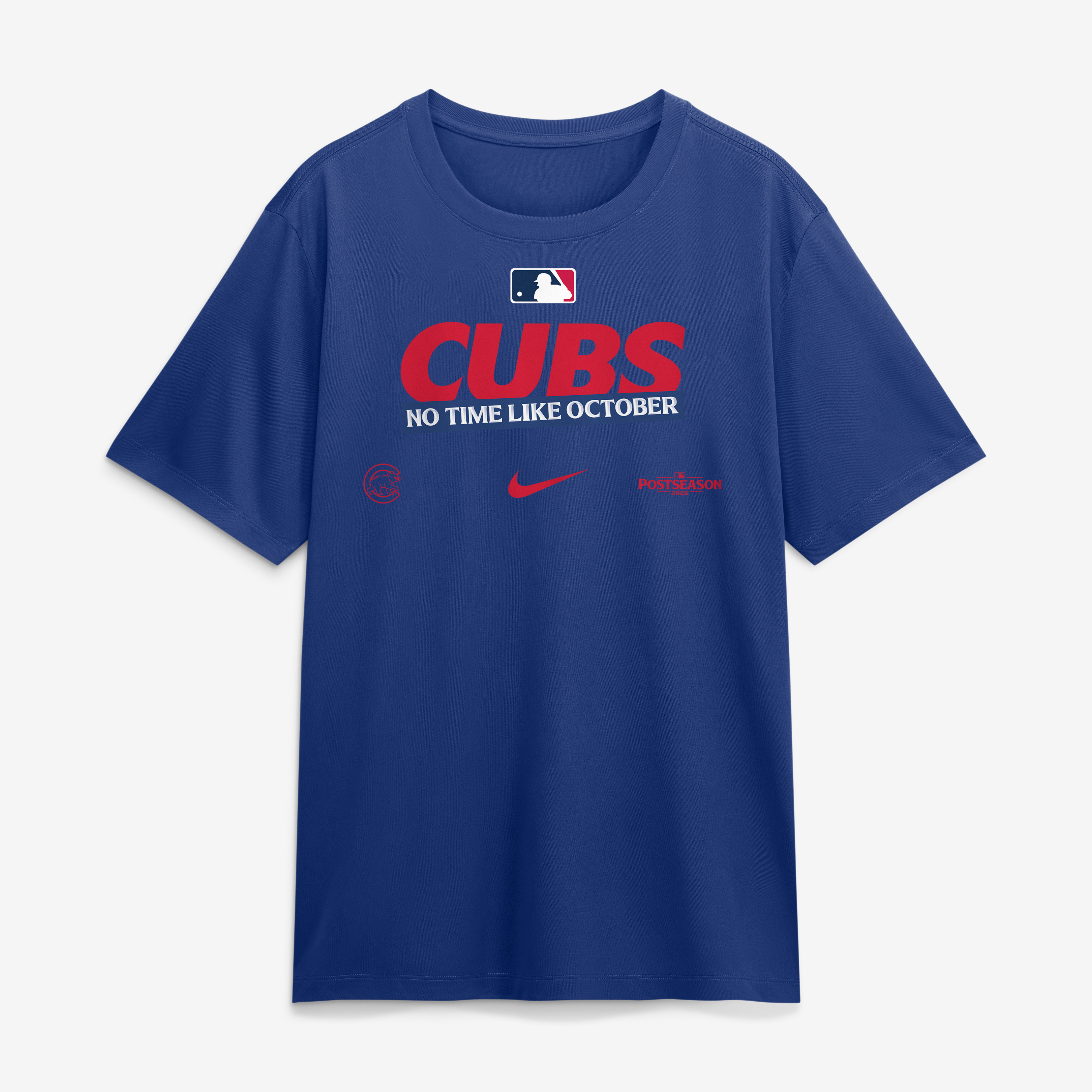 T-shirt Nike Legend Dri-FIT de la collection authentique des Chicago Cubs MLB 2026, coloris Royal, pour homme