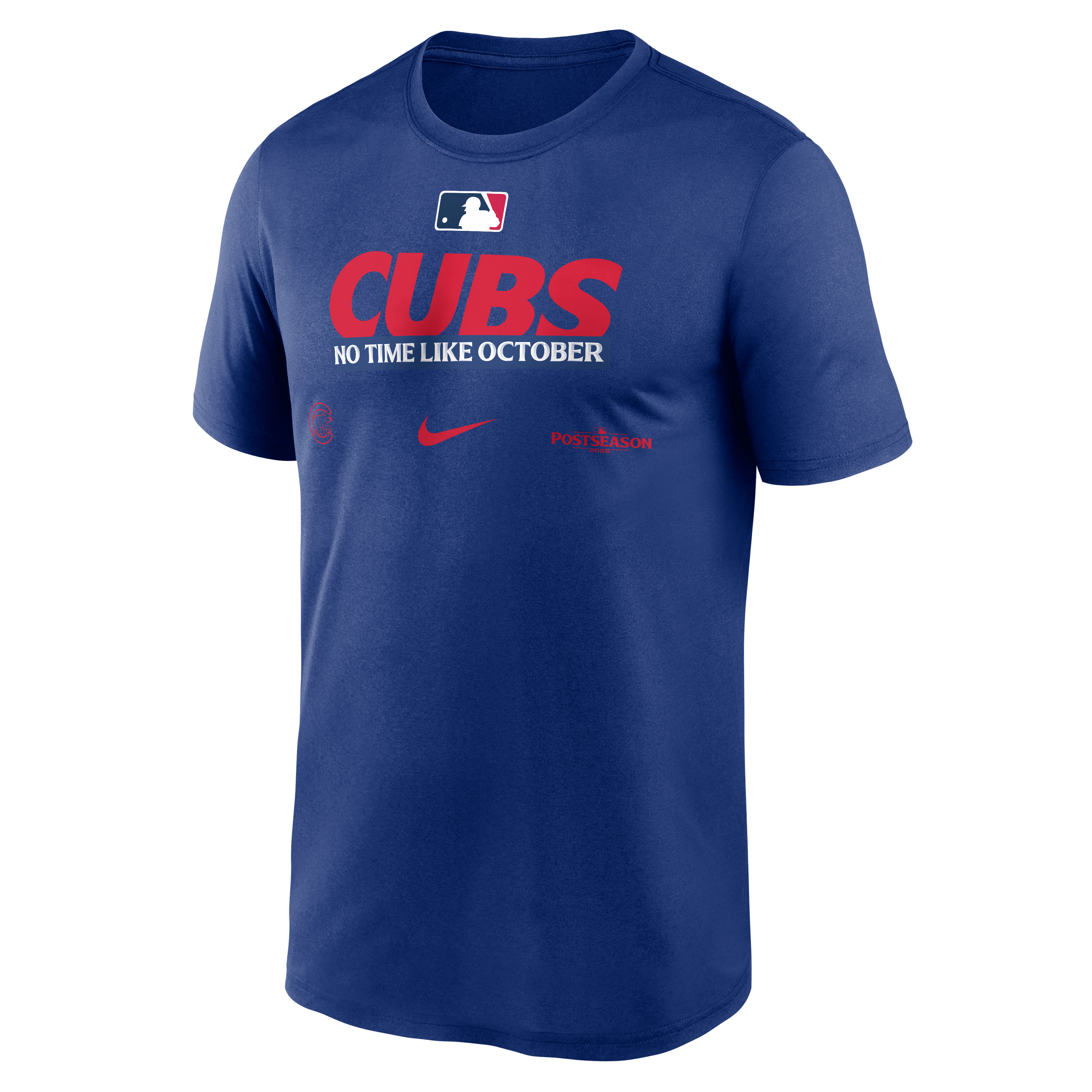 T-shirt Nike Legend Dri-FIT de la collection authentique des Chicago Cubs MLB 2026, coloris Royal, pour homme