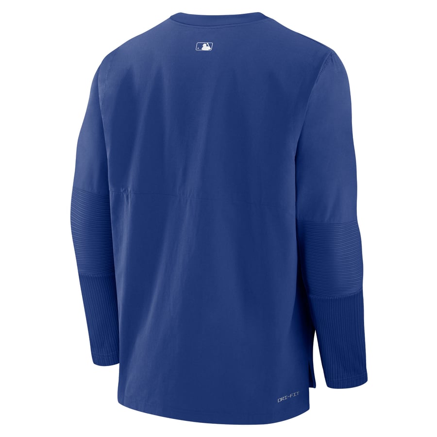 Chicago Cubs Nike Authentic Collection Player Dri-FIT Lightweight Pullover - Royal