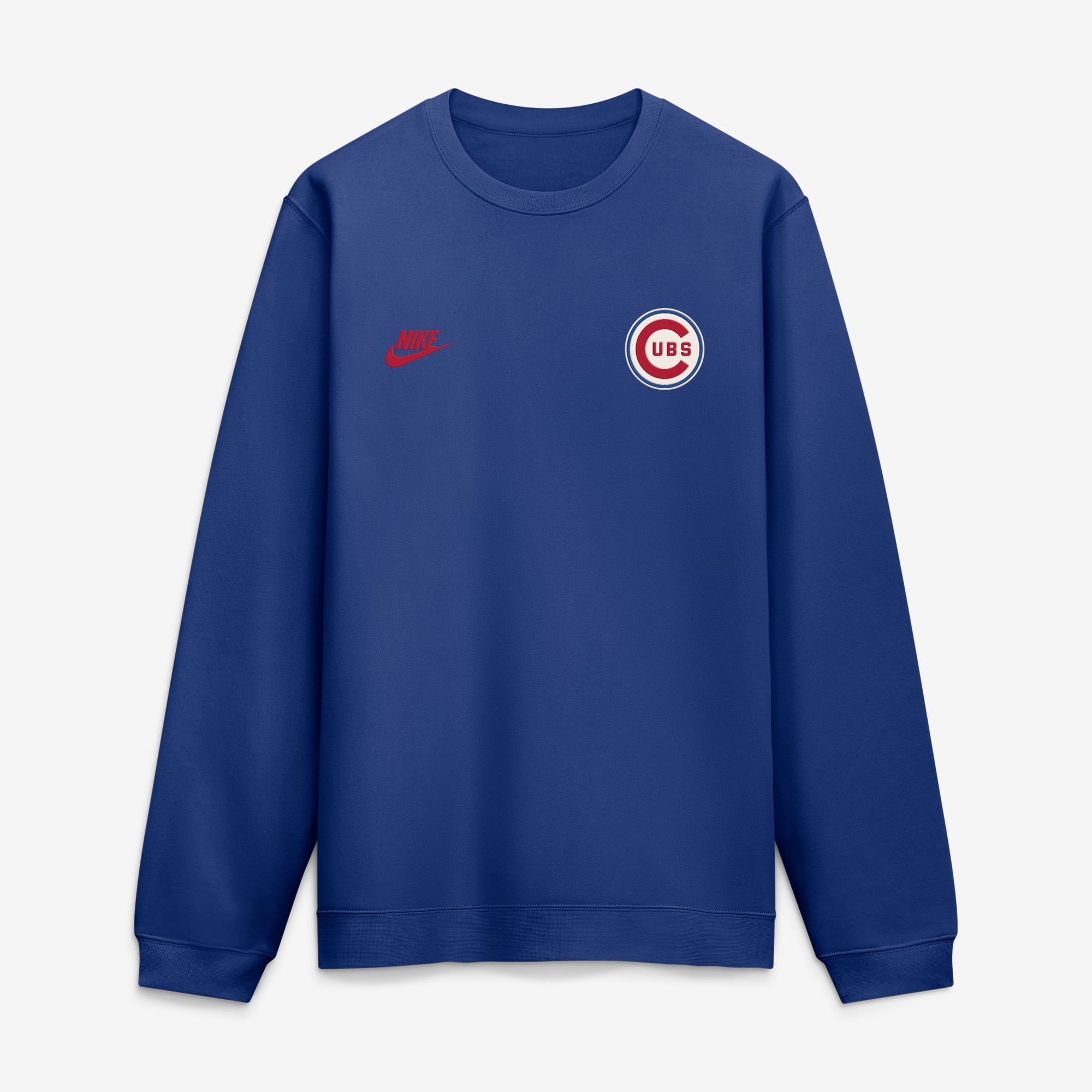 Men's Nike Royal Chicago Cubs Cooperstown Diamond Sweatshirt