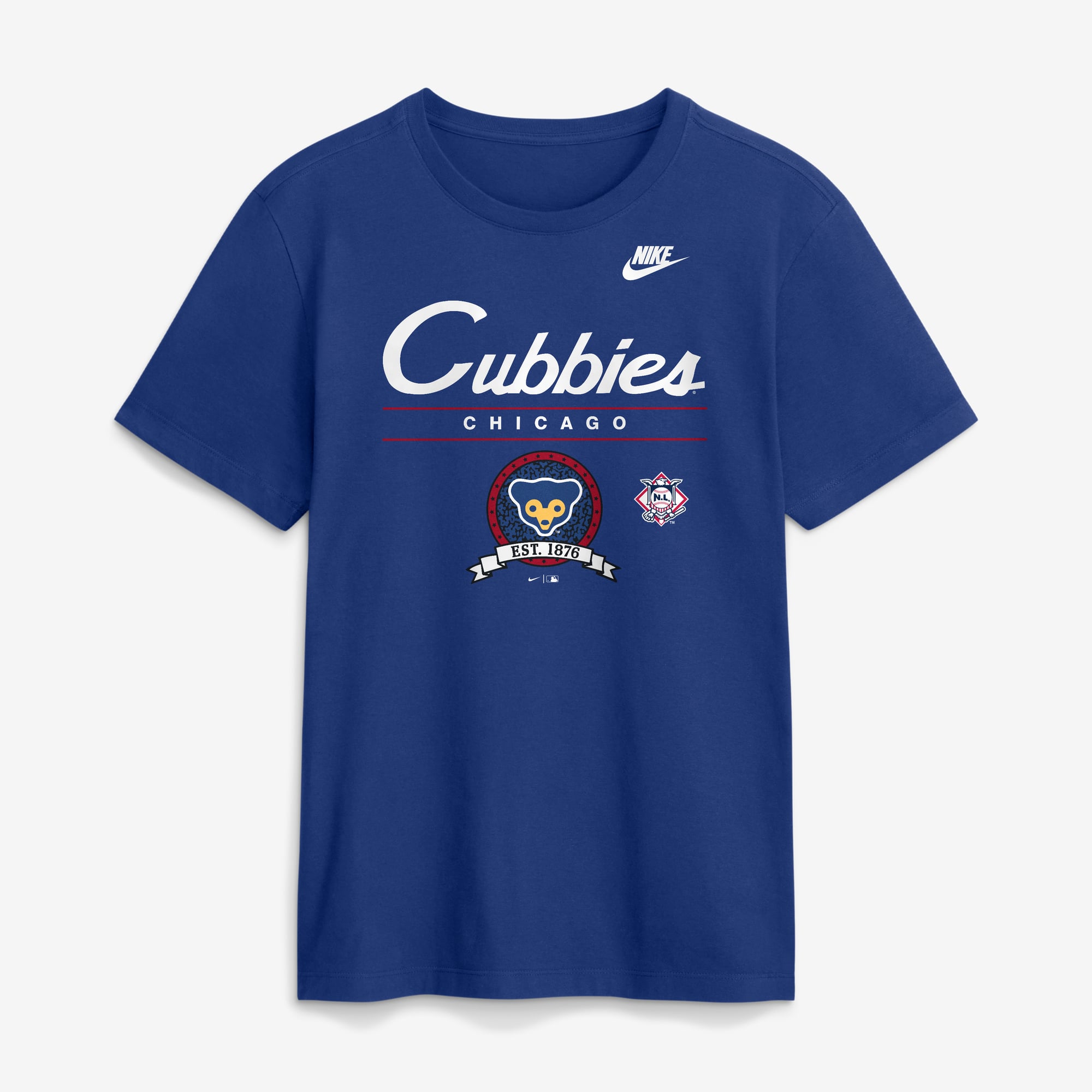 Men's Nike Royal Chicago Cubs Cooperstown Graphic T-Shirt