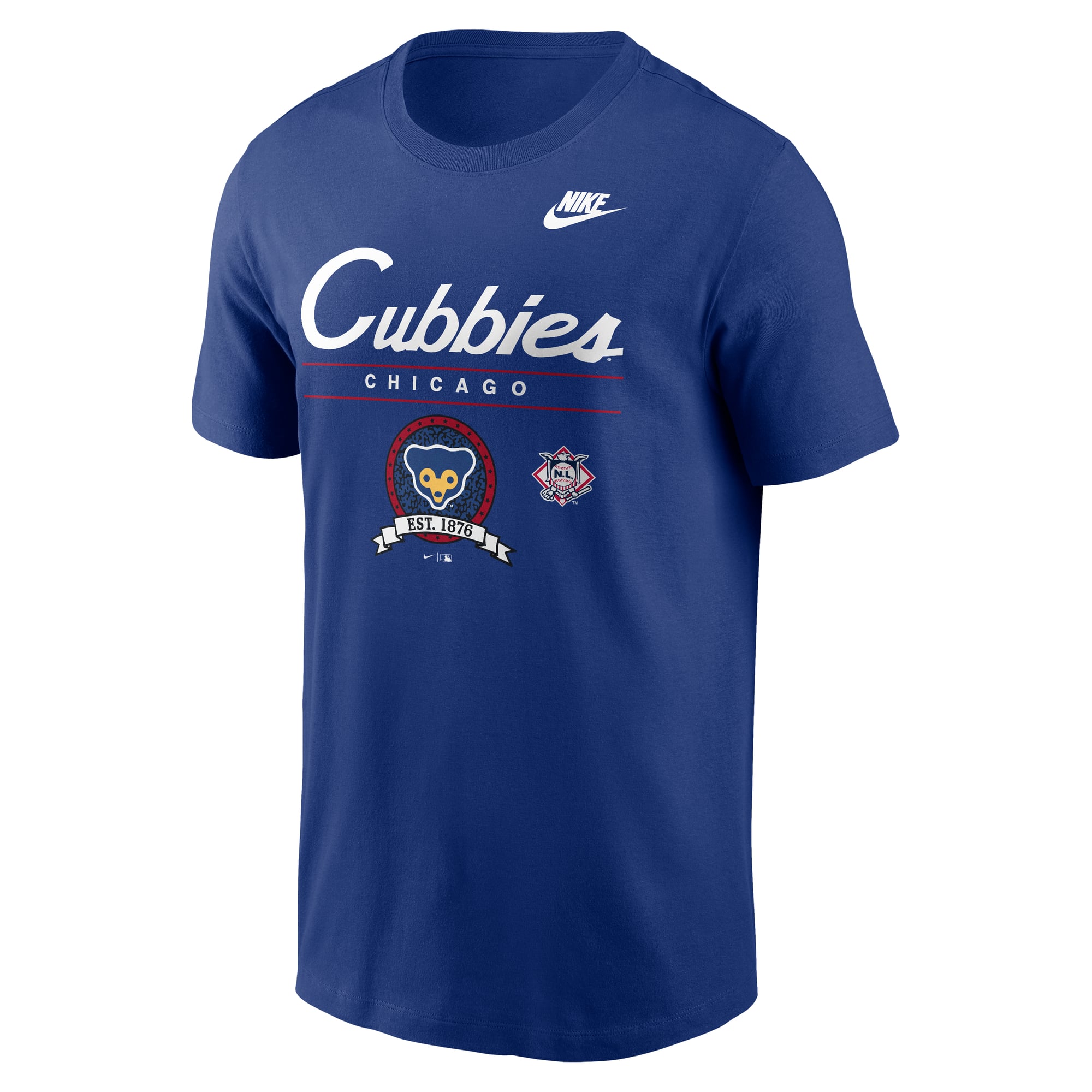 Men's Nike Royal Chicago Cubs Cooperstown Graphic T-Shirt