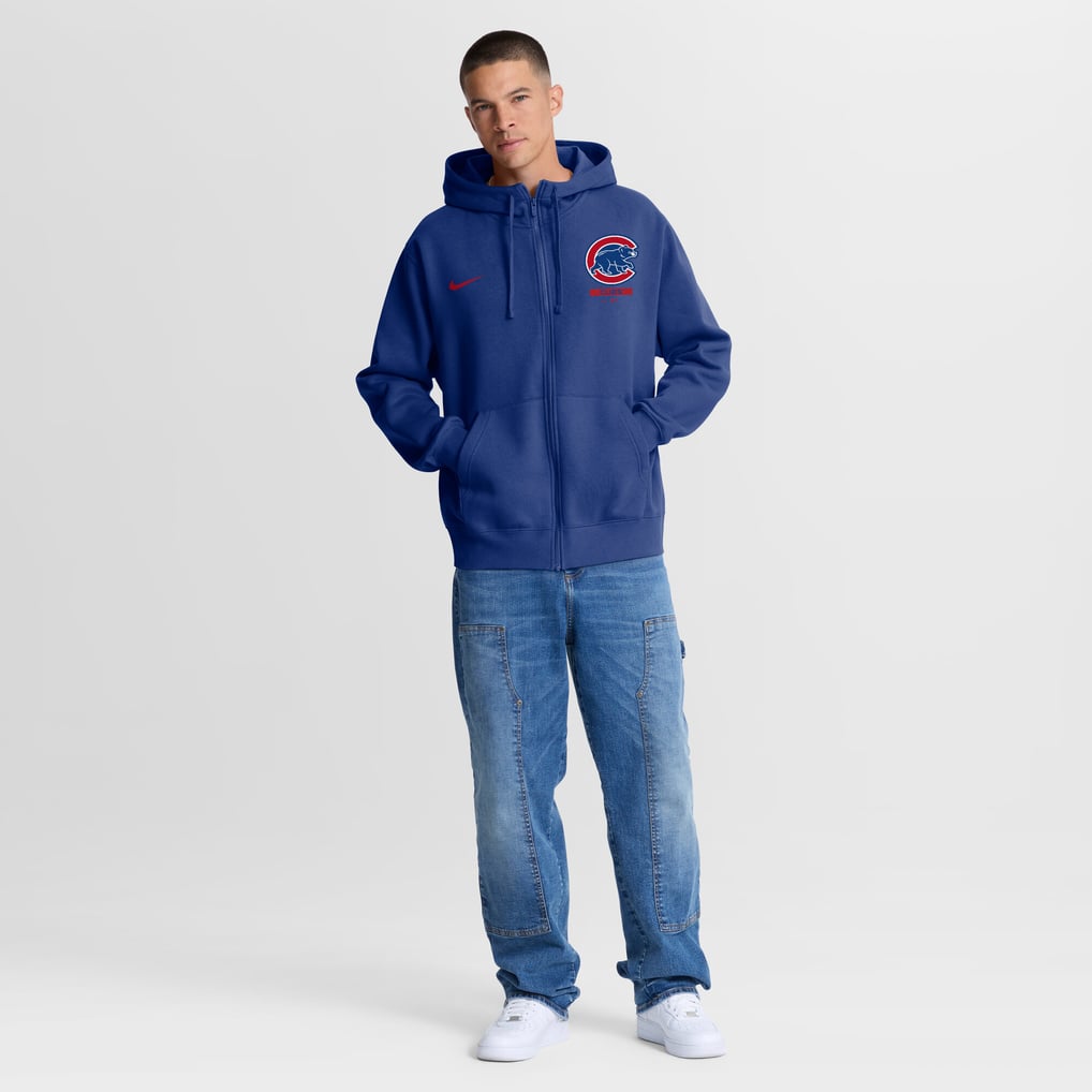 メンズ Nike ロイヤル シカゴ・カブス Primetime Lockup フルジップ 