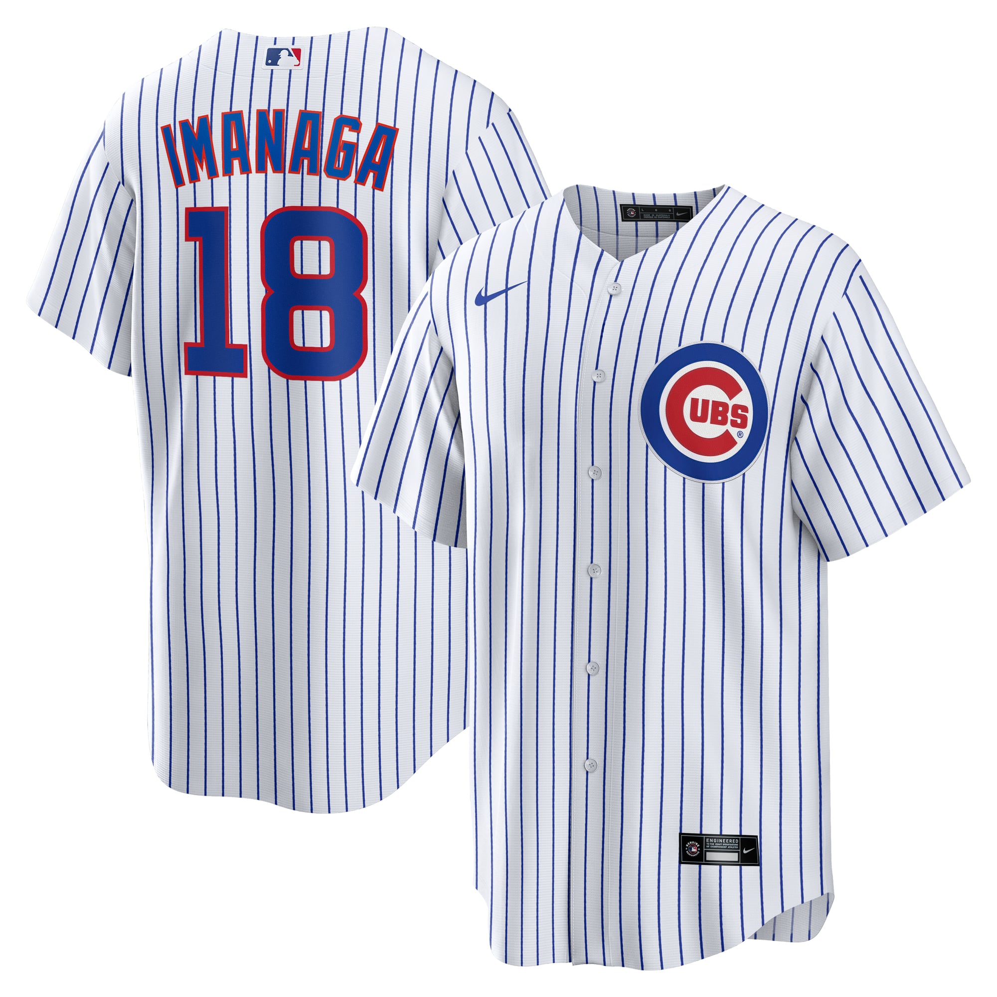 Maillot réplique domicile Nike Shota Imanaga blanc des Cubs de Chicago pour homme