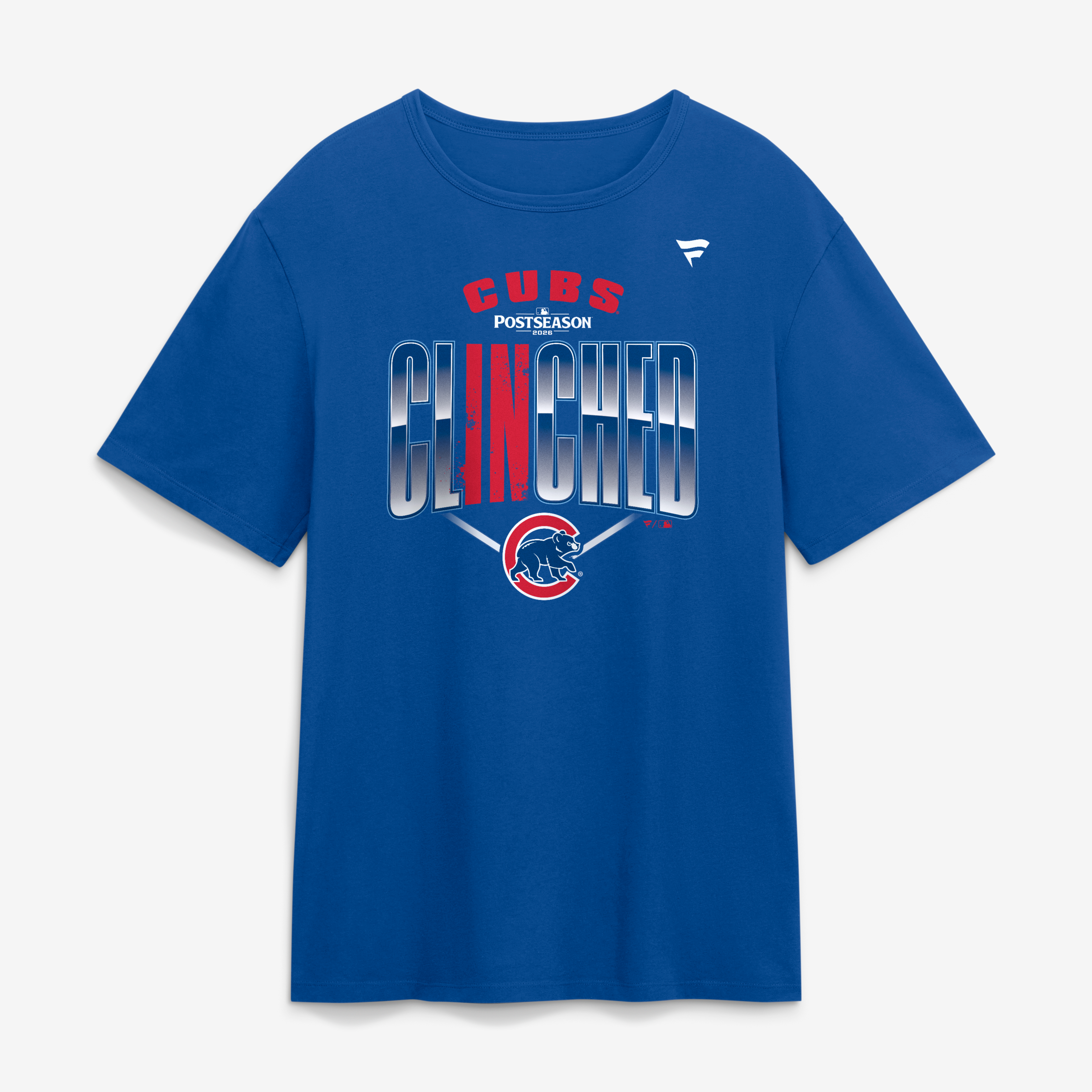 T-shirt homme Royal Chicago Cubs 2026 MLB Postseason Locker Room