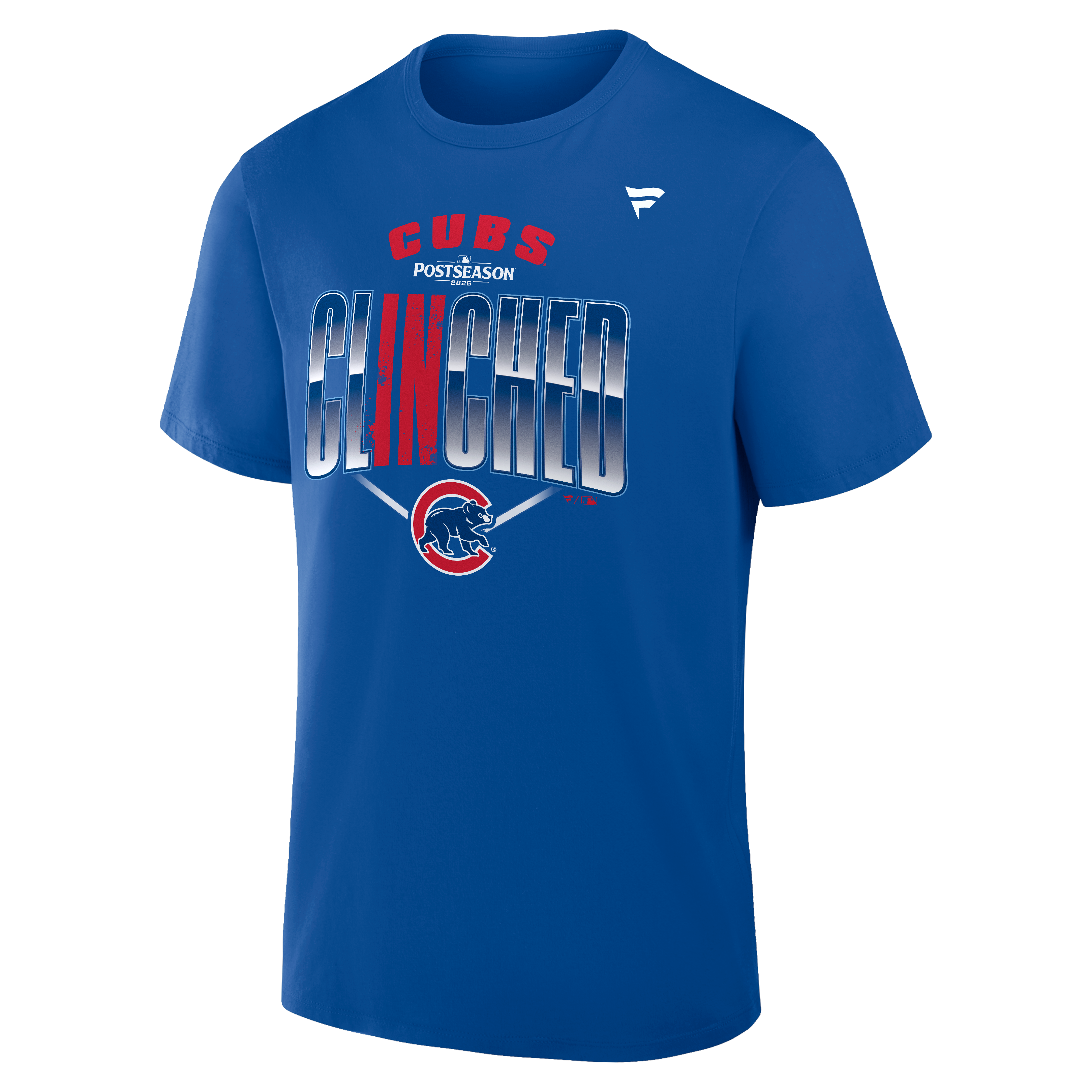T-shirt homme Royal Chicago Cubs 2026 MLB Postseason Locker Room
