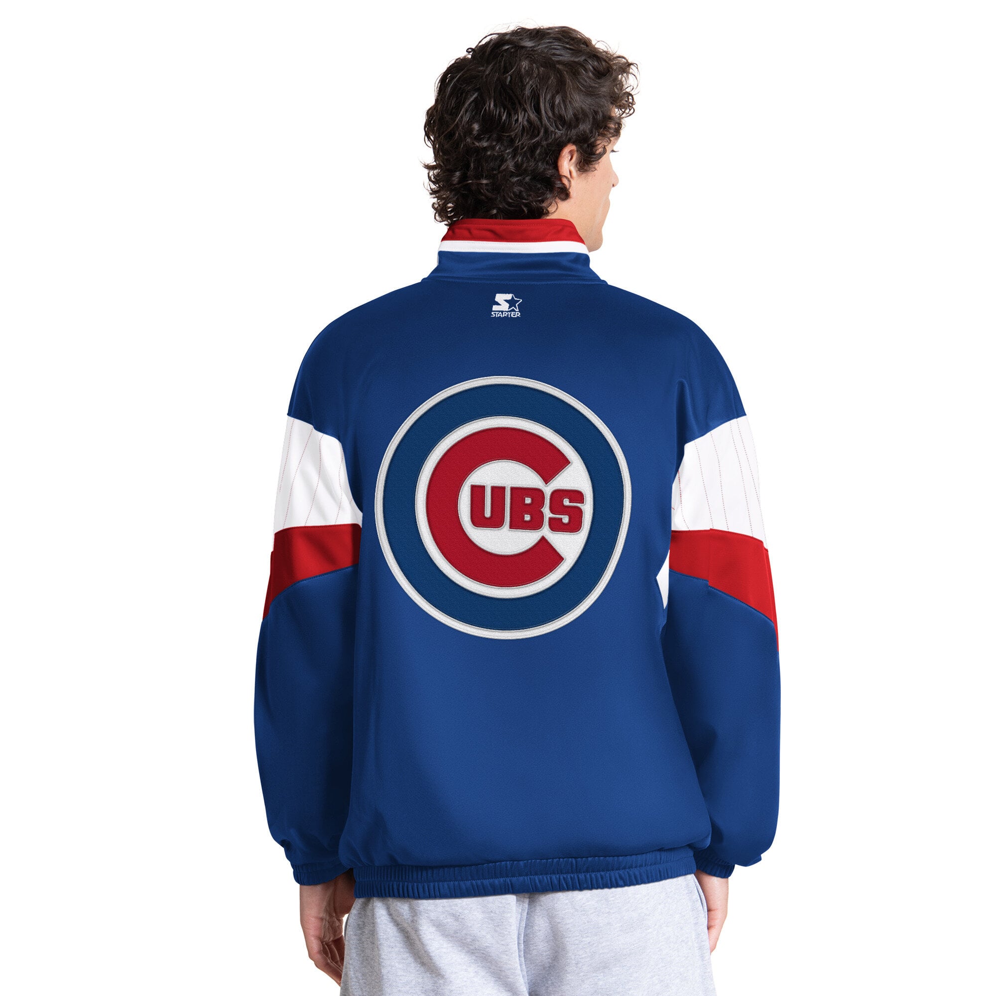 Veste de survêtement zippée intégrale Starter Royal Chicago Cubs Legacy pour homme