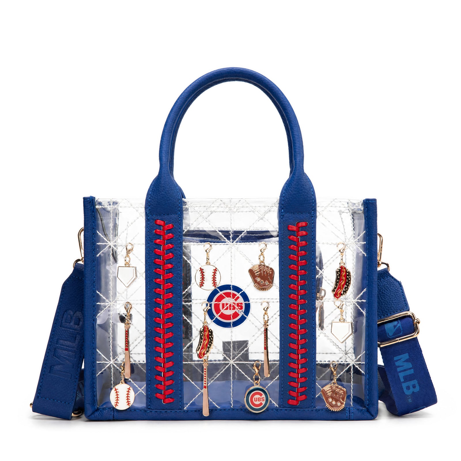 Montana West Chicago Cubs Charmed Whipstitch Tote