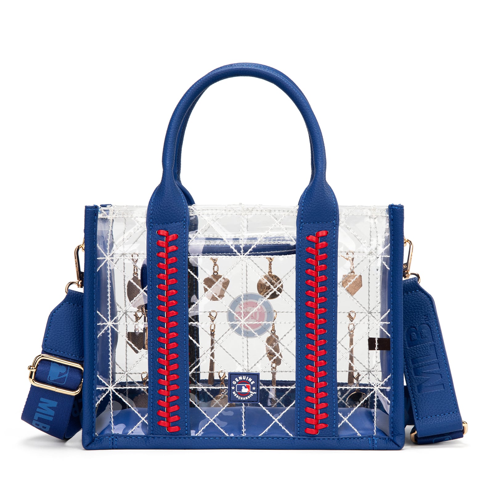 Montana West Chicago Cubs Charmed Whipstitch Tote