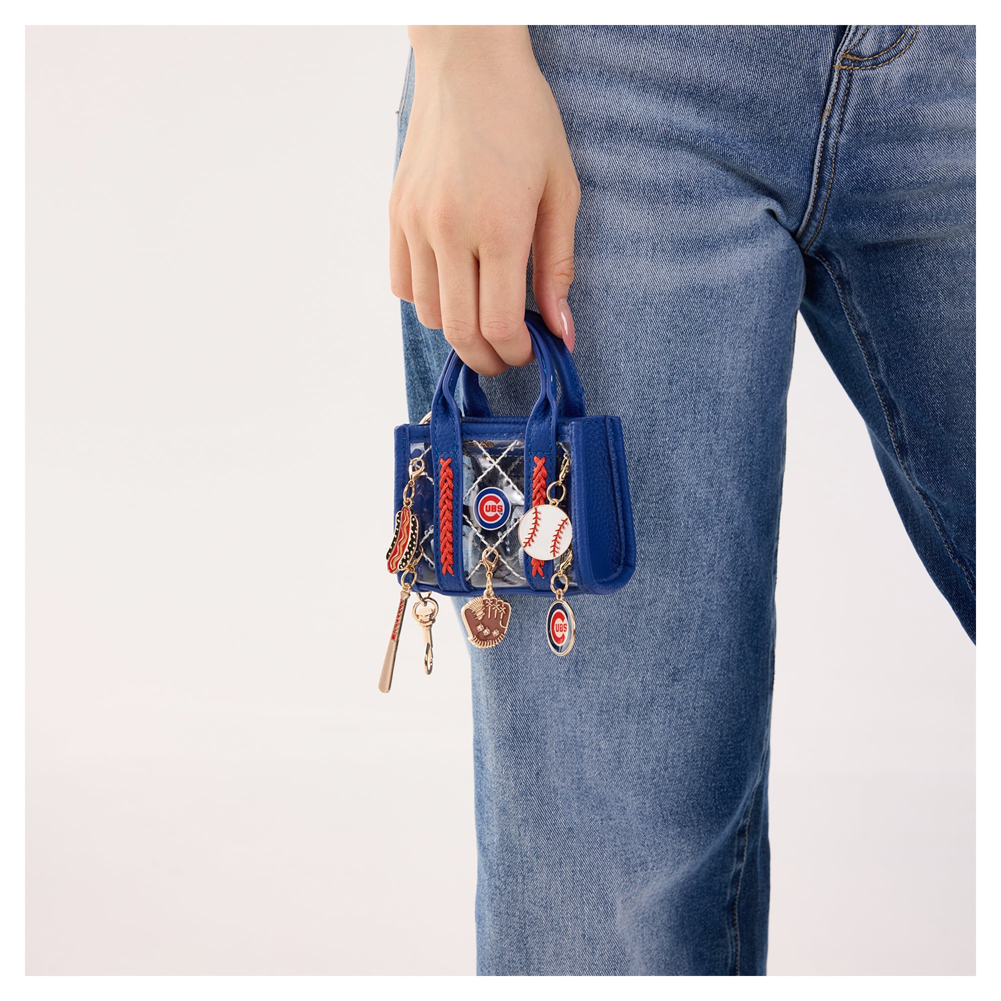 Porte-clés transparent Montana West Chicago Cubs