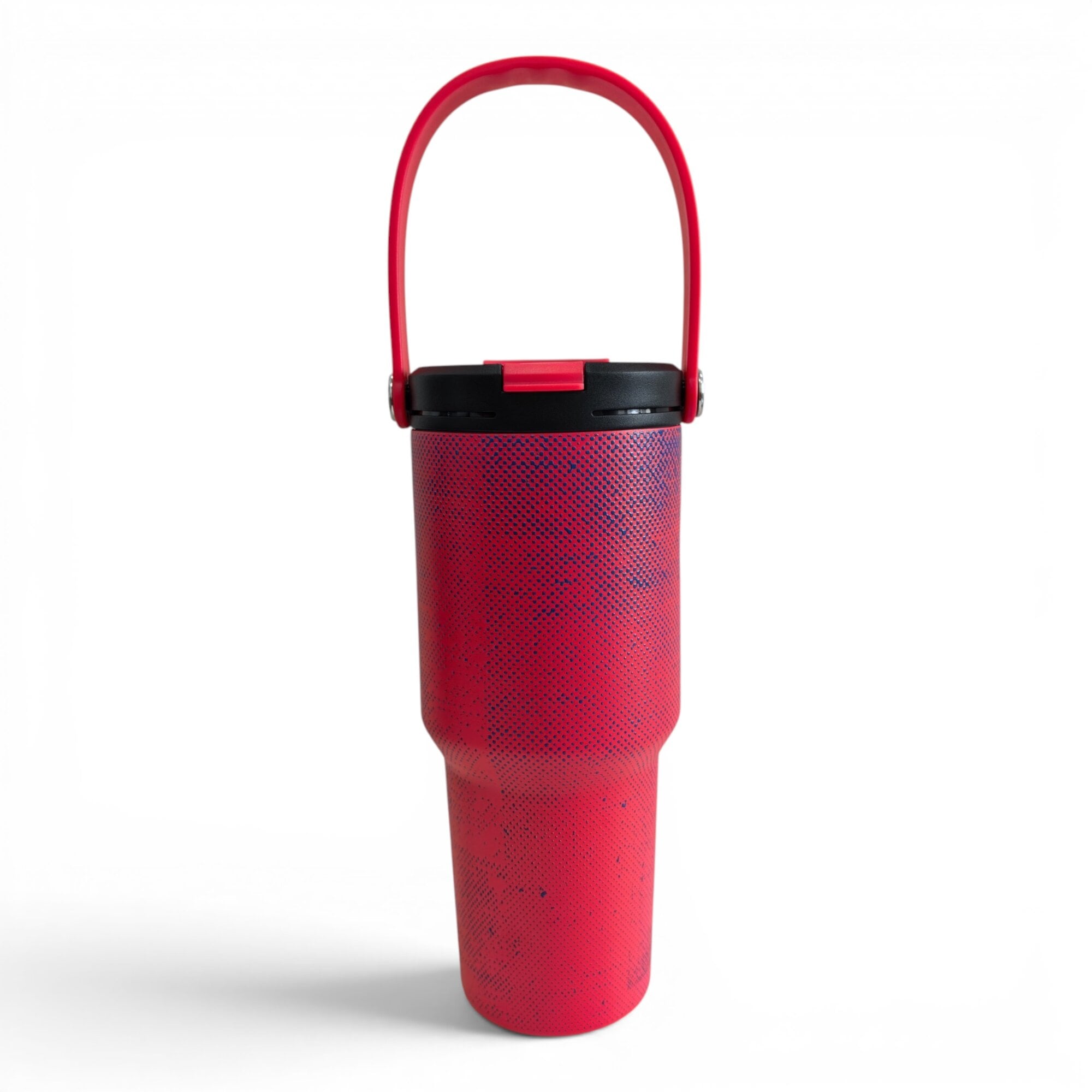 Gourde Pegasus Chicago Cubs 710 ml (24 oz) en acier inoxydable à double bouchon et motif moucheté dégradé
