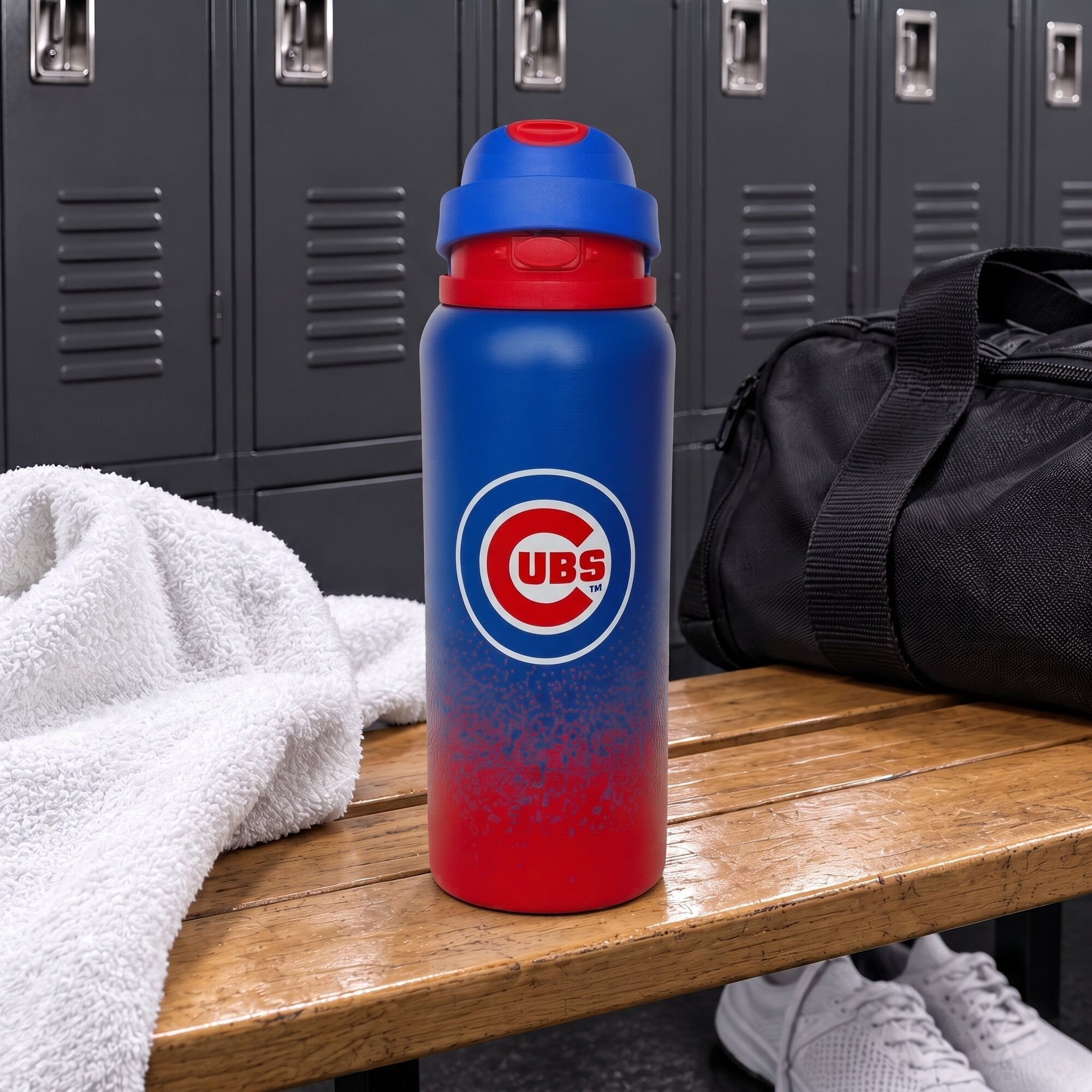 Gourde Pegasus Chicago Cubs 32 oz en acier inoxydable dégradé ProFlow
