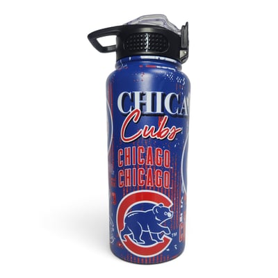 Chicago Cubs Pegasus 32oz. Home Field Mashup Stainless Steel ProPress Water Bottle
