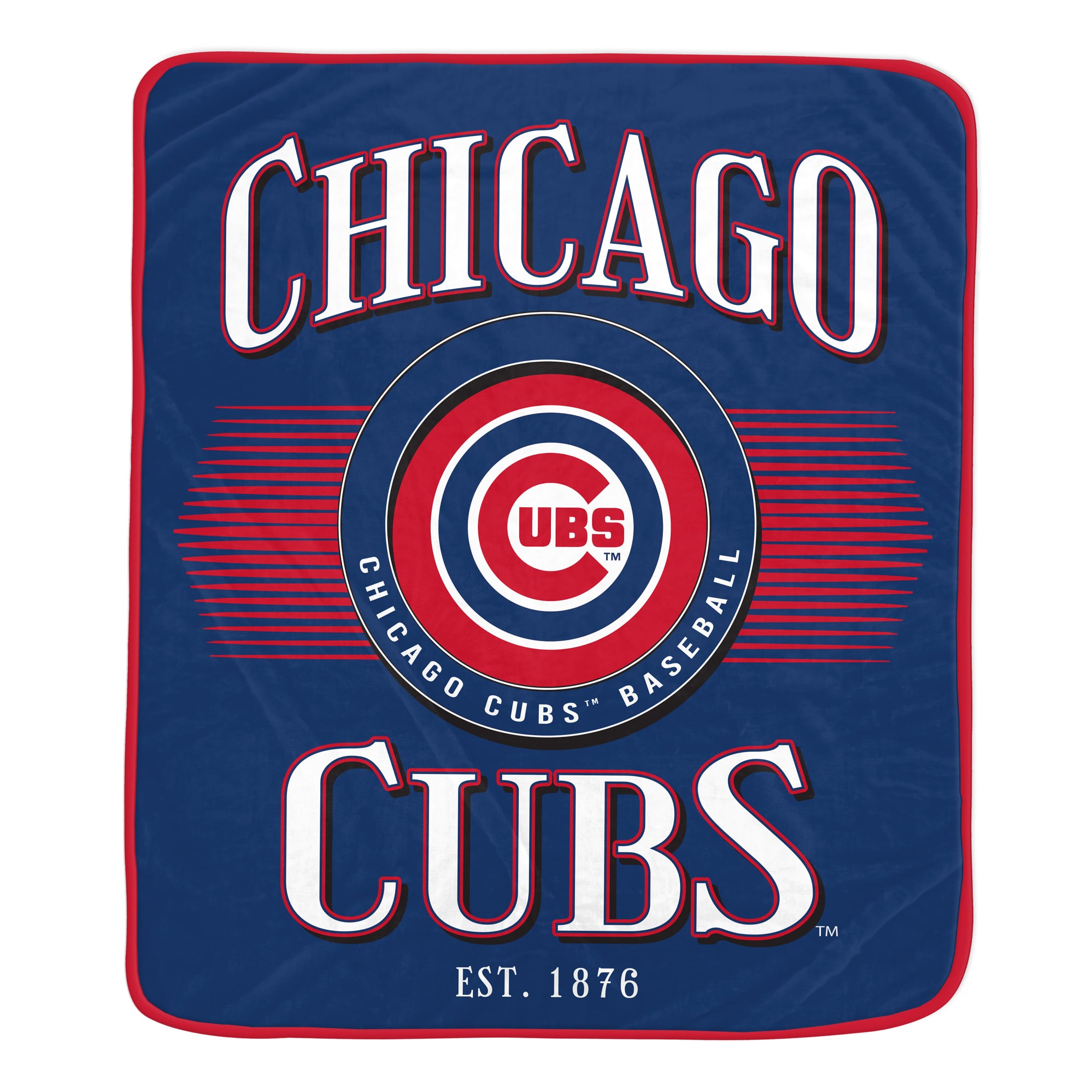 Couverture Pegasus Chicago Cubs Spotlight Arch 60" x 70" ultra douce
