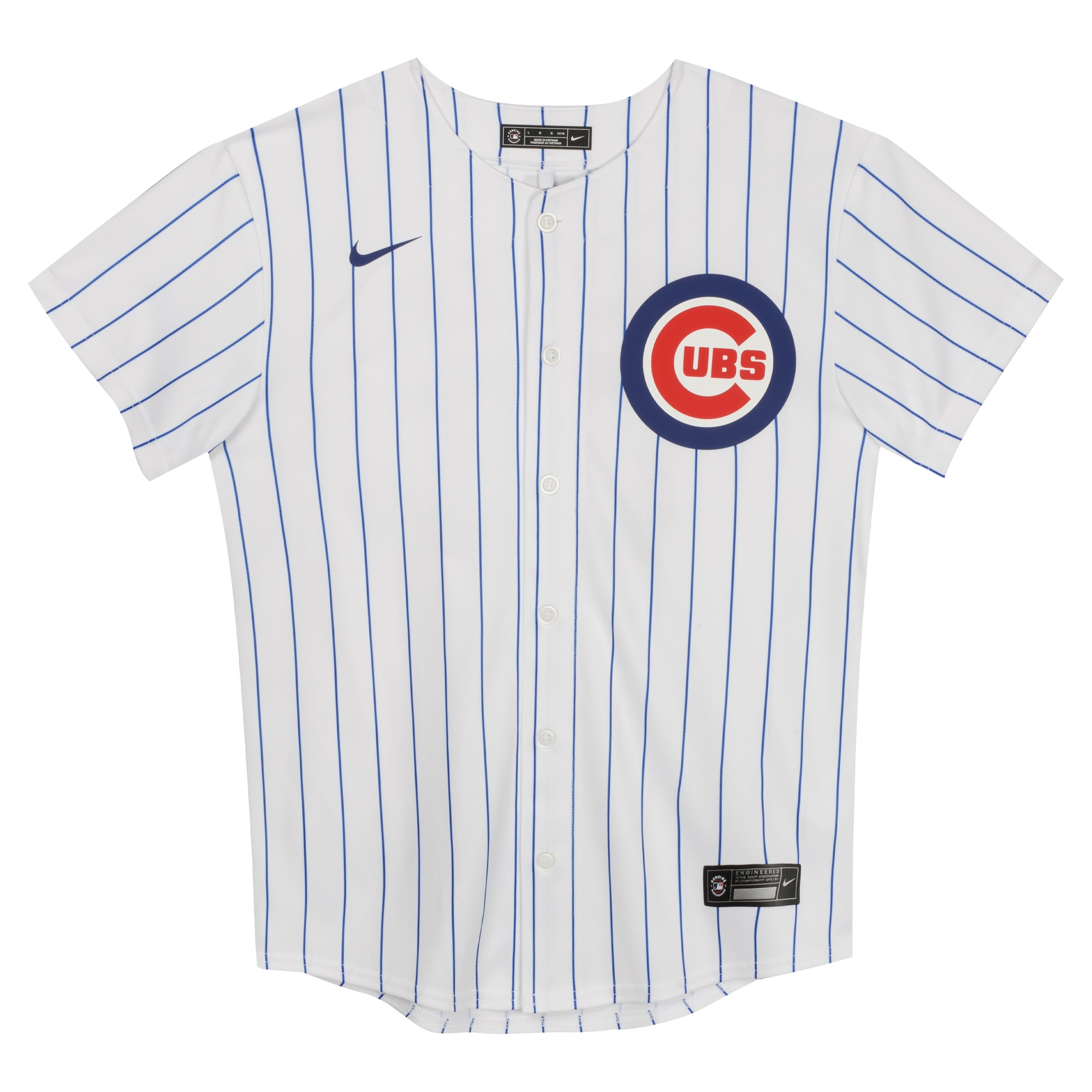 Maillot domicile blanc Nike Pete Crow-Armstrong des Cubs de Chicago pour enfants d'âge préscolaire