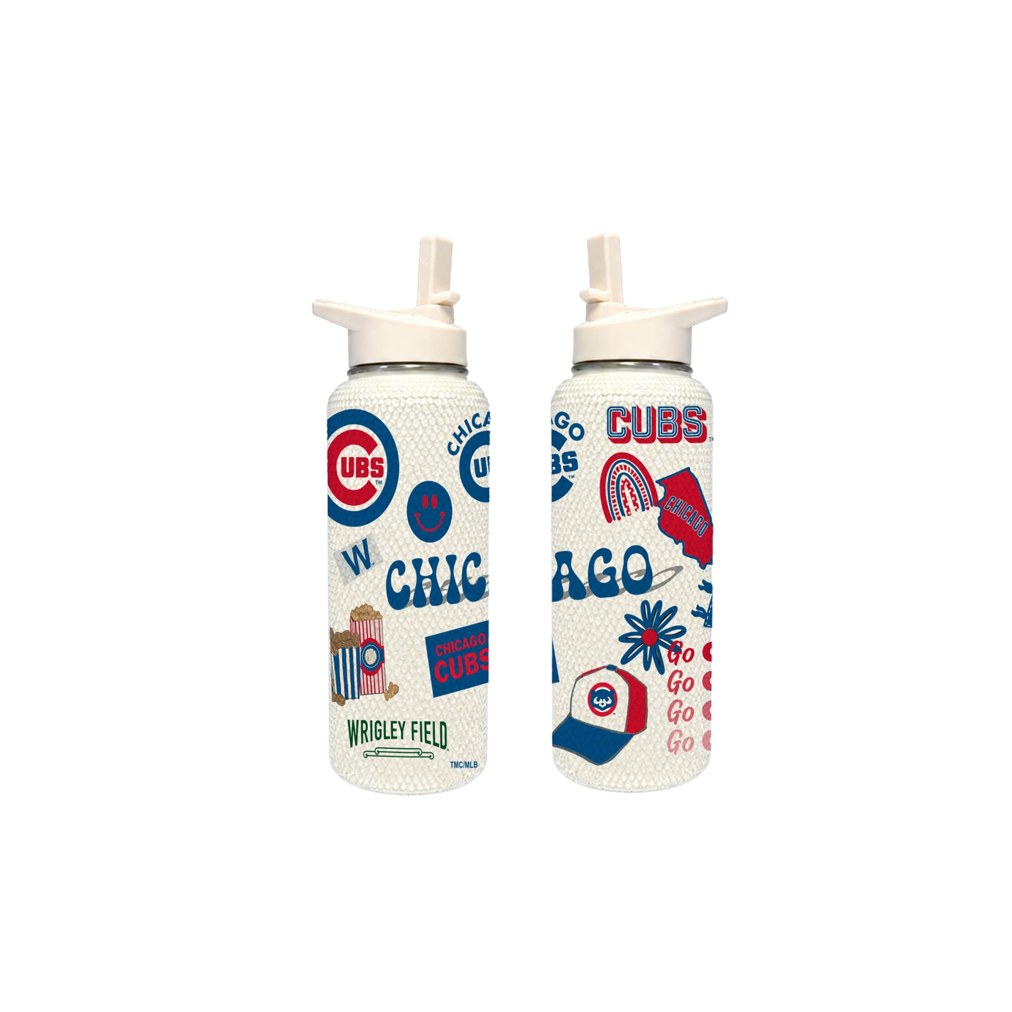 Bouteille Bling Quencher de 34 oz (994 ml) des Chicago Cubs de The Memory Company