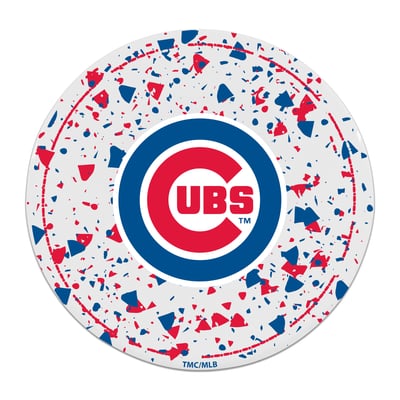 Chicago Cubs The Memory Company Circle Ceramic Coaster Set