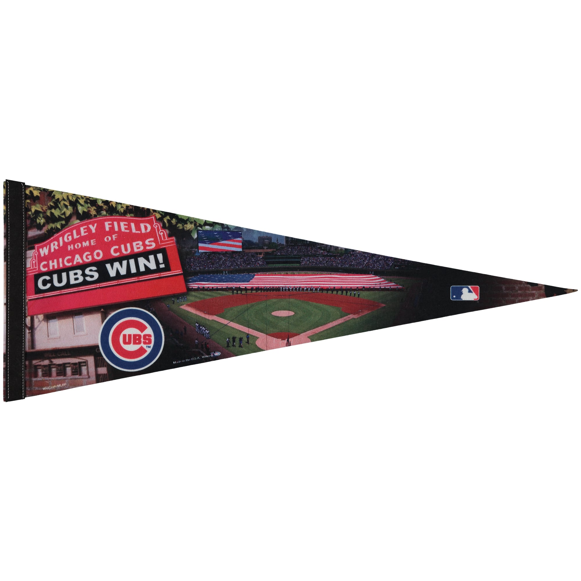 Fanion de stade haut de gamme WinCraft Chicago Cubs 12" x 30"