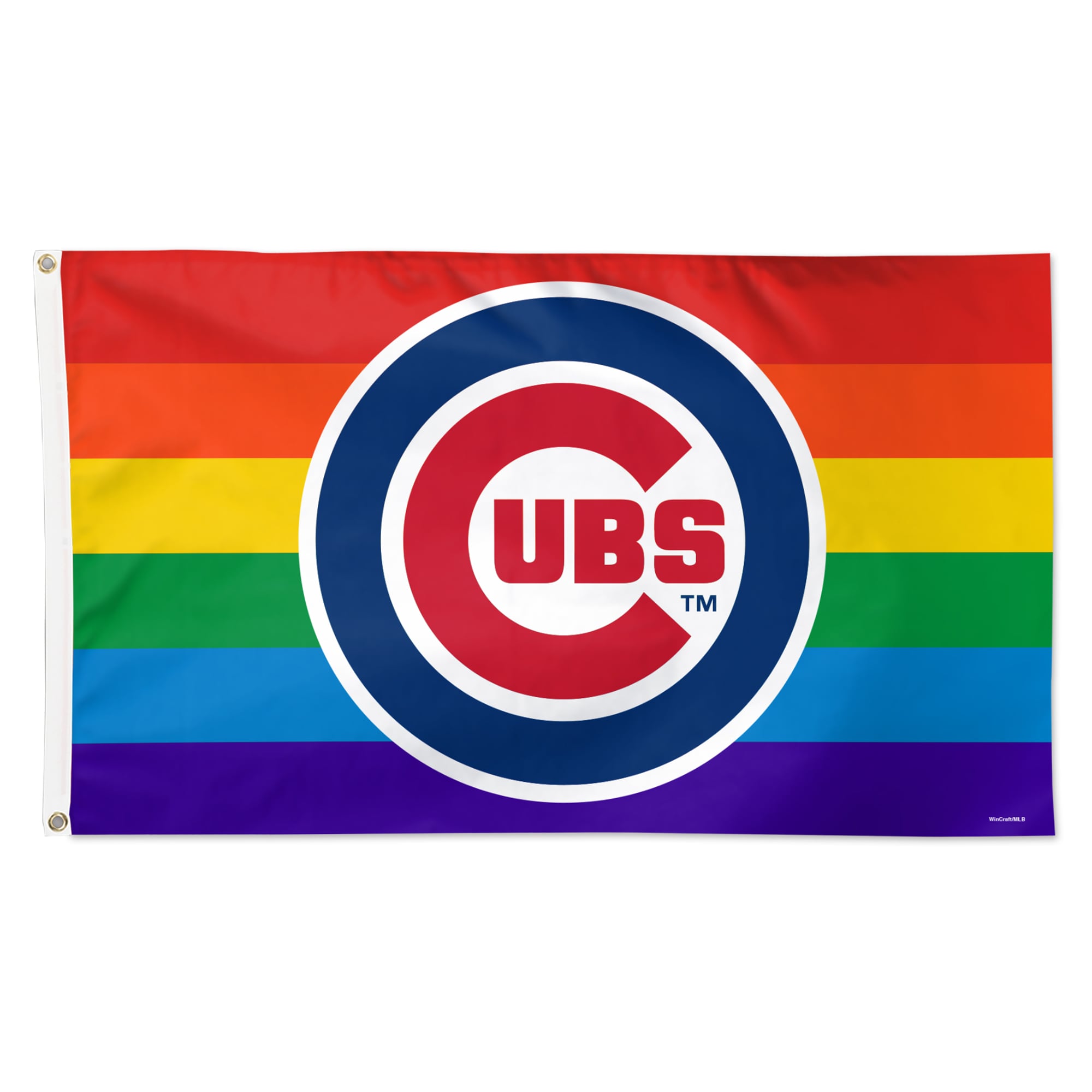 Drapeau de luxe WinCraft Chicago Cubs 3' x 5' à une face, fierté de l'équipe