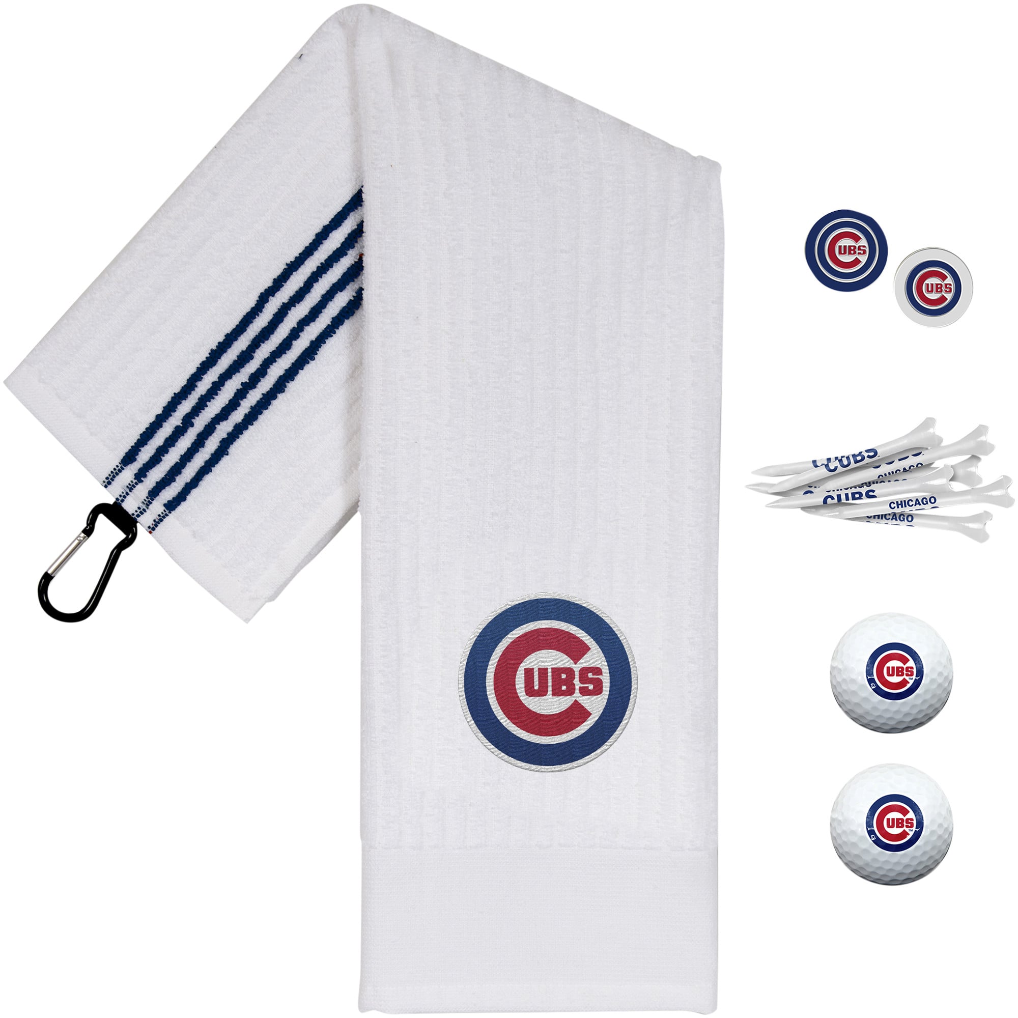 Coffret cadeau de golf WinCraft des Chicago Cubs