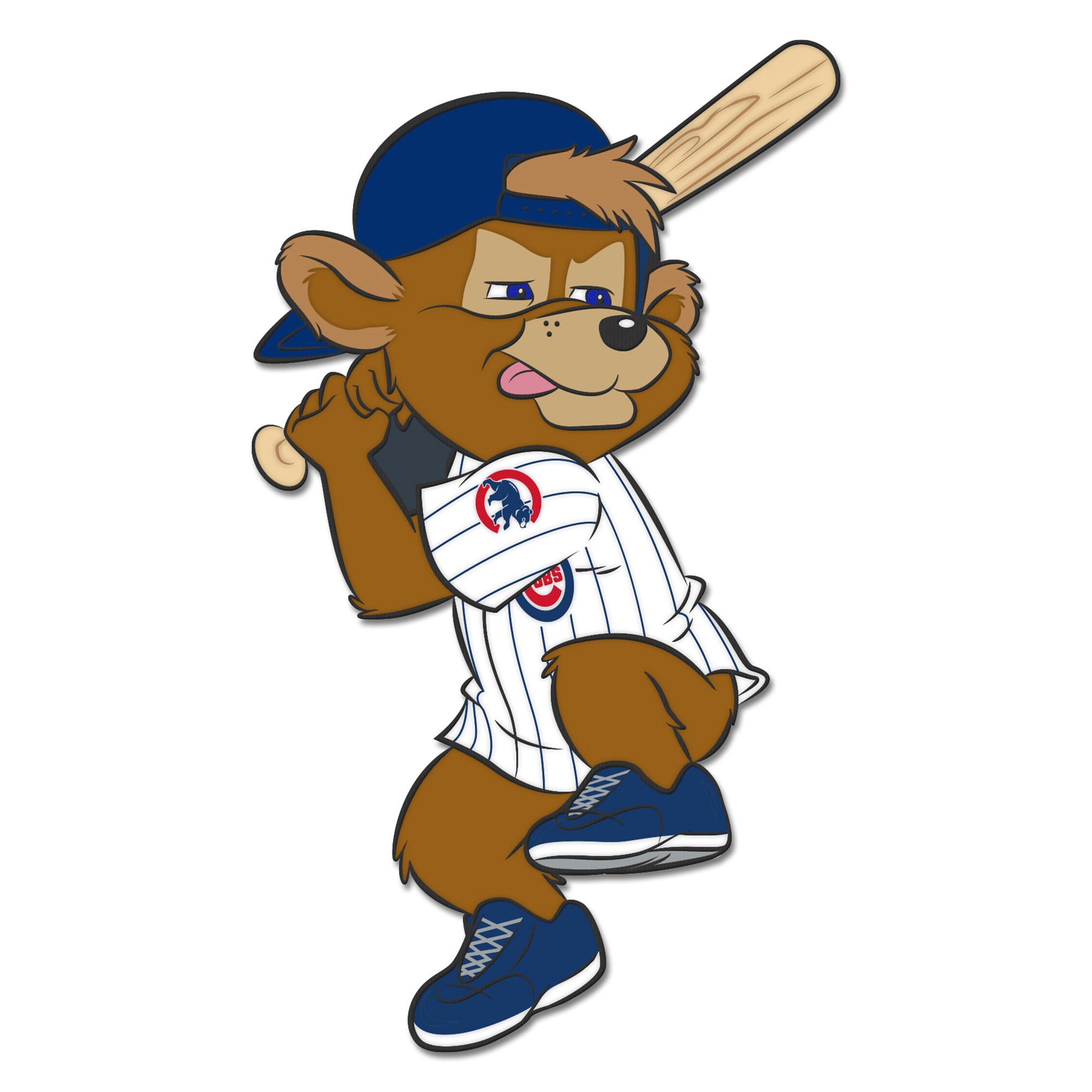 Pin de collection WinCraft Chicago Cubs mascotte