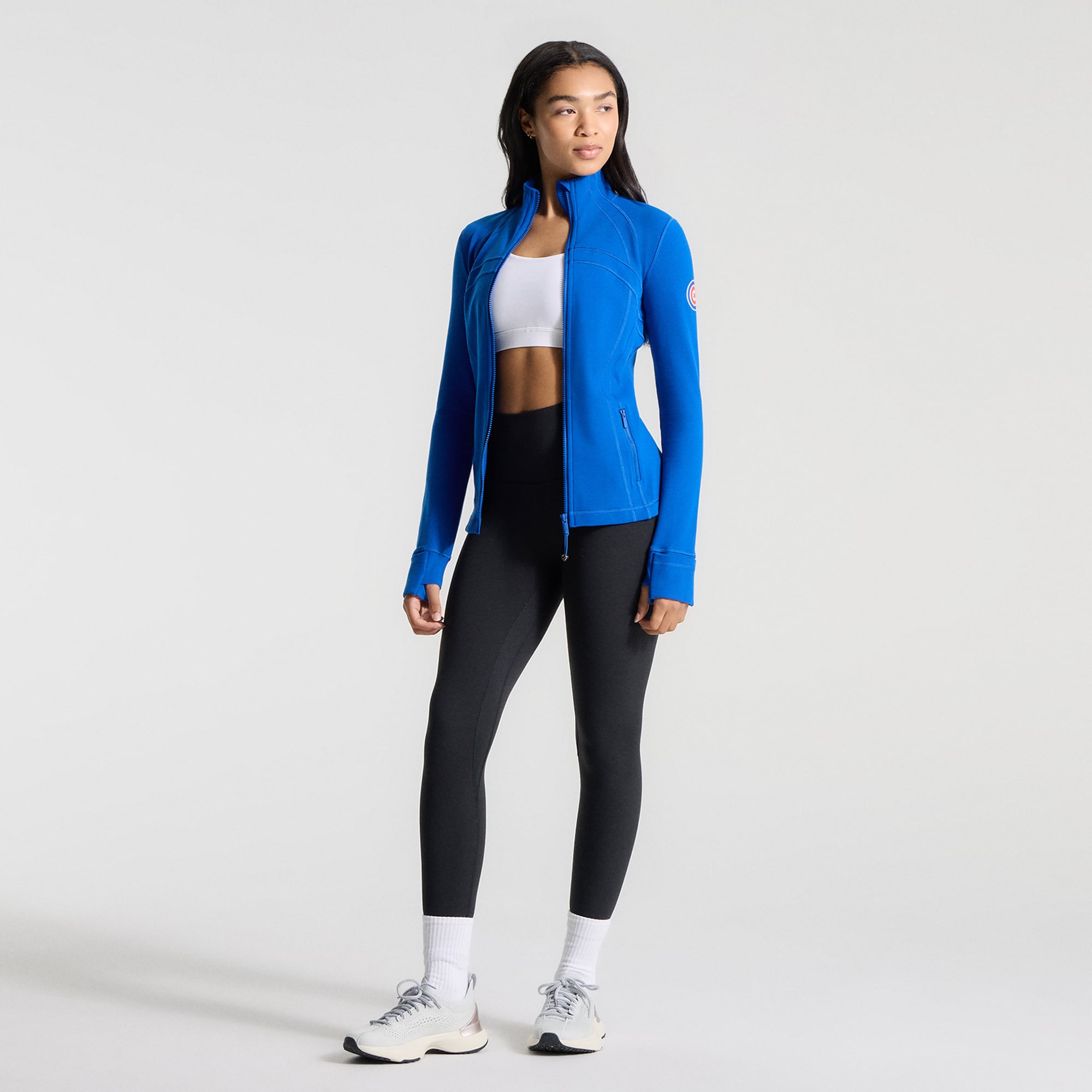 Veste Define blanche Chicago Cubs pour femmes de lululemon *Luon™