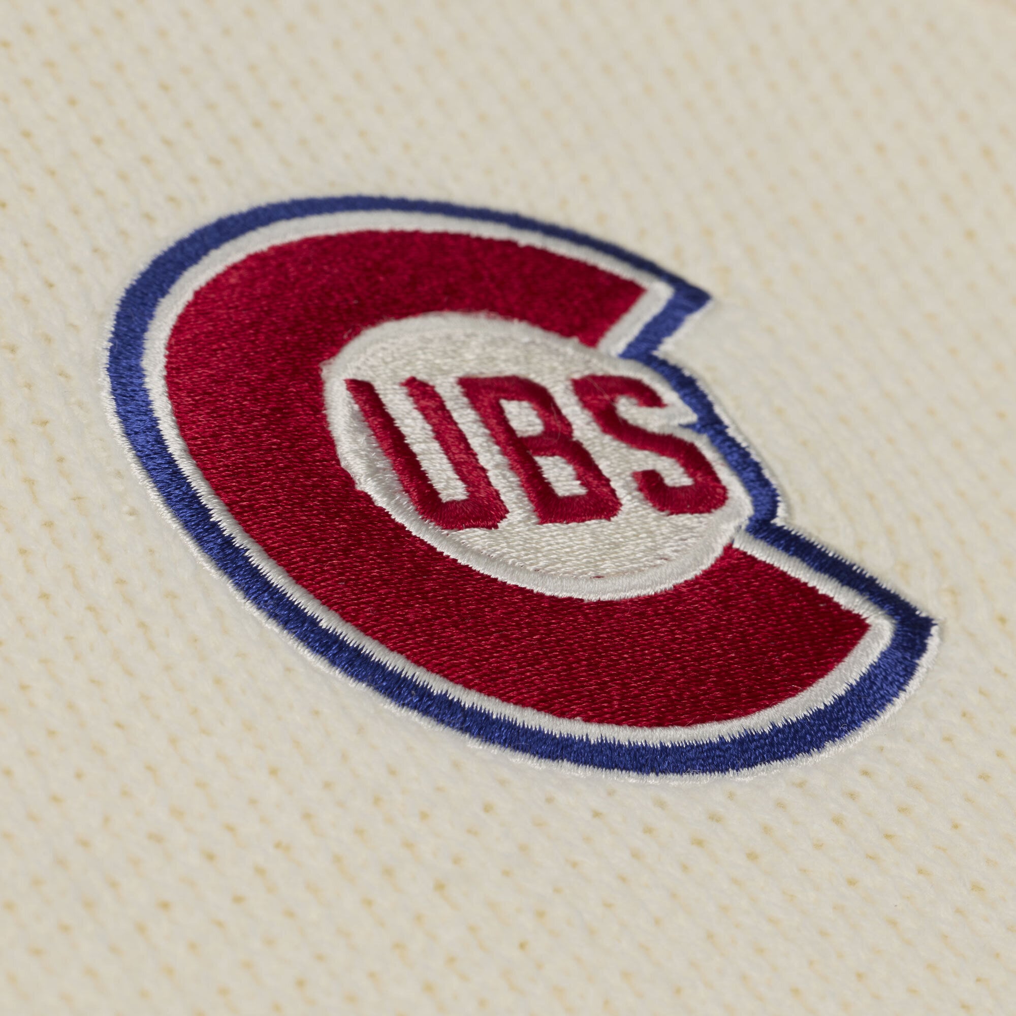 Women's Mitchell & Ness Cream Chicago Cubs Cooperstown Collection Retro Roots Sweater Vest