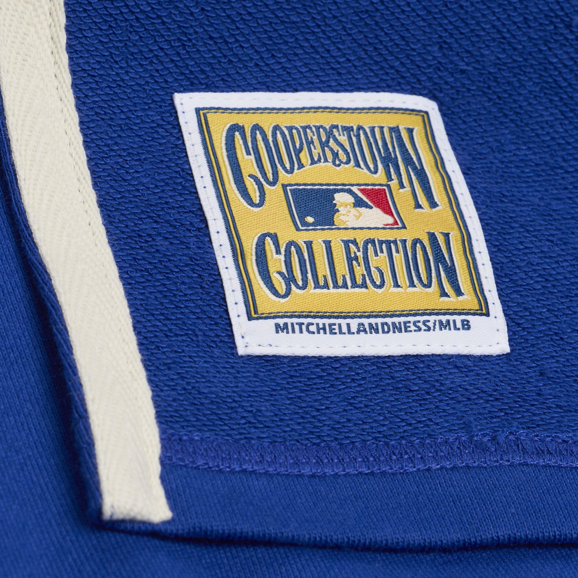 Women's Mitchell & Ness Royal Chicago Cubs Cooperstown Collection Retro Roots Pullover Hoodie