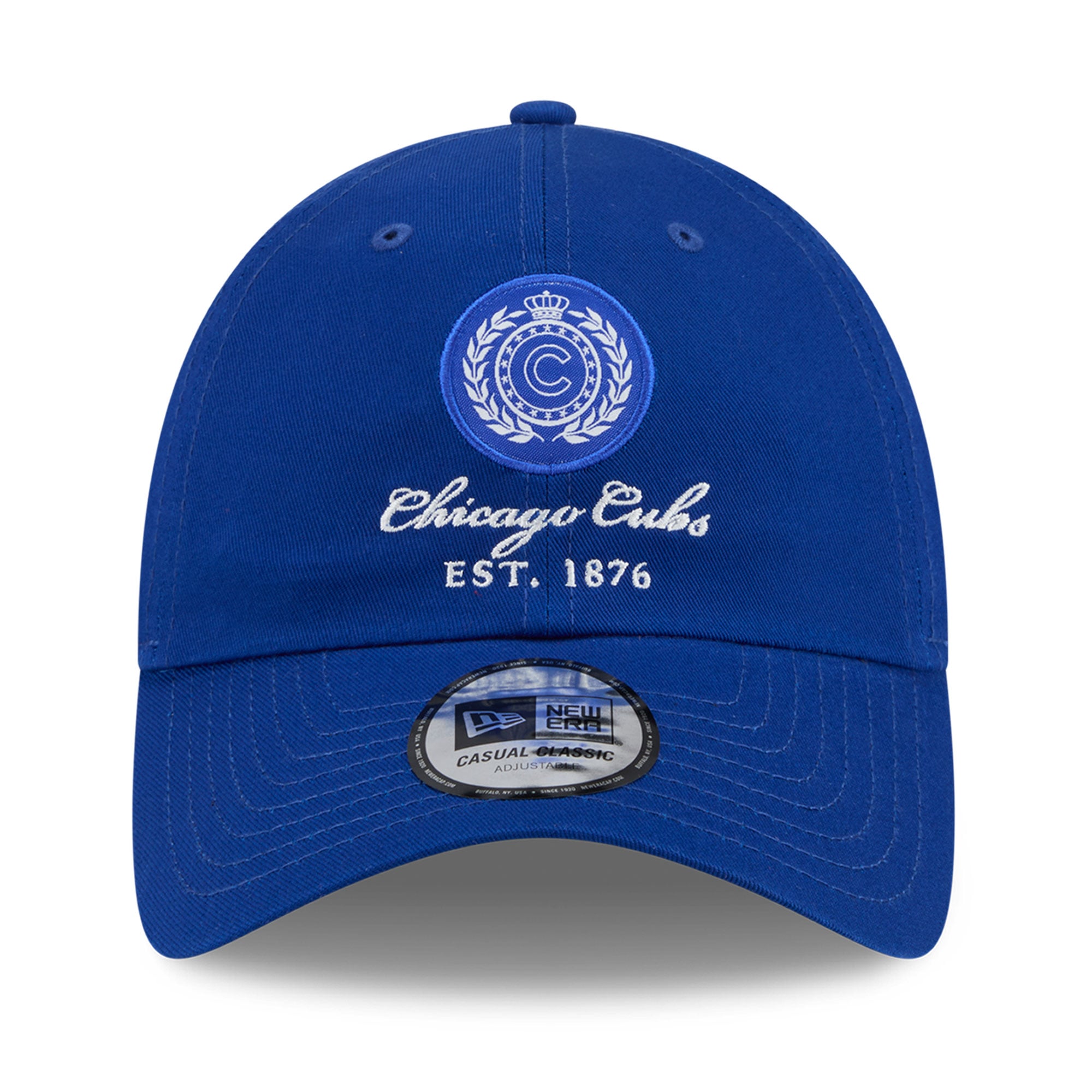 Women's New Era Royal Chicago Cubs Script Patch Casual Classic Adjustable Hat