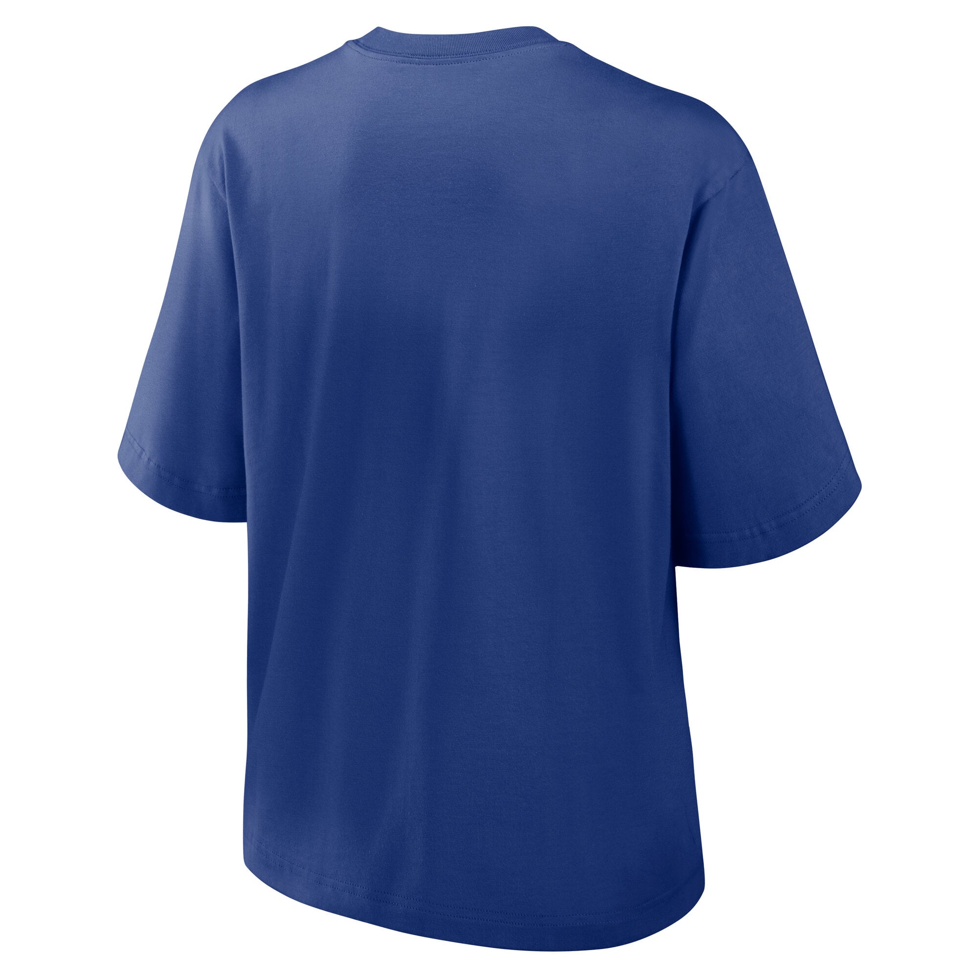 T-shirt Nike Royal Chicago Cubs Knockout Boxy pour femme