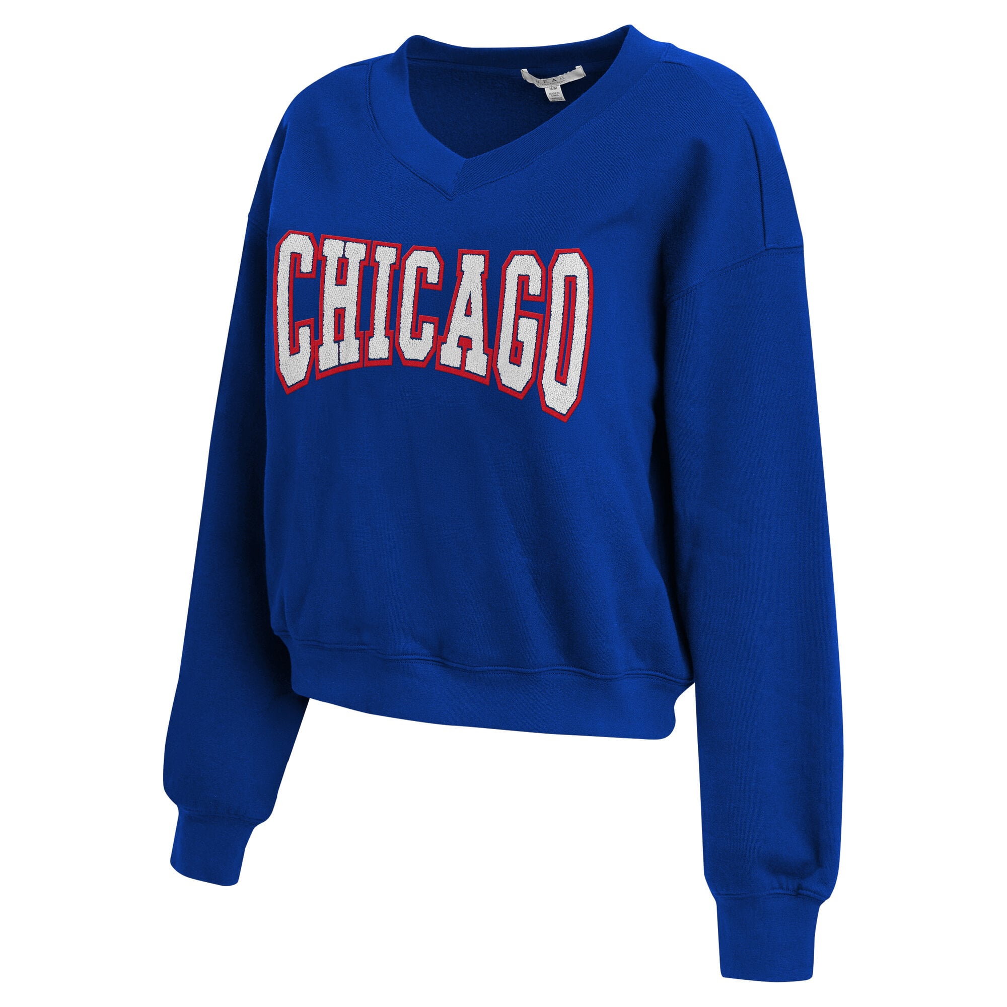 Ensemble polaire à col en V Royal Chicago Cubs pour femmes de la marque WEAR by Erin Andrews