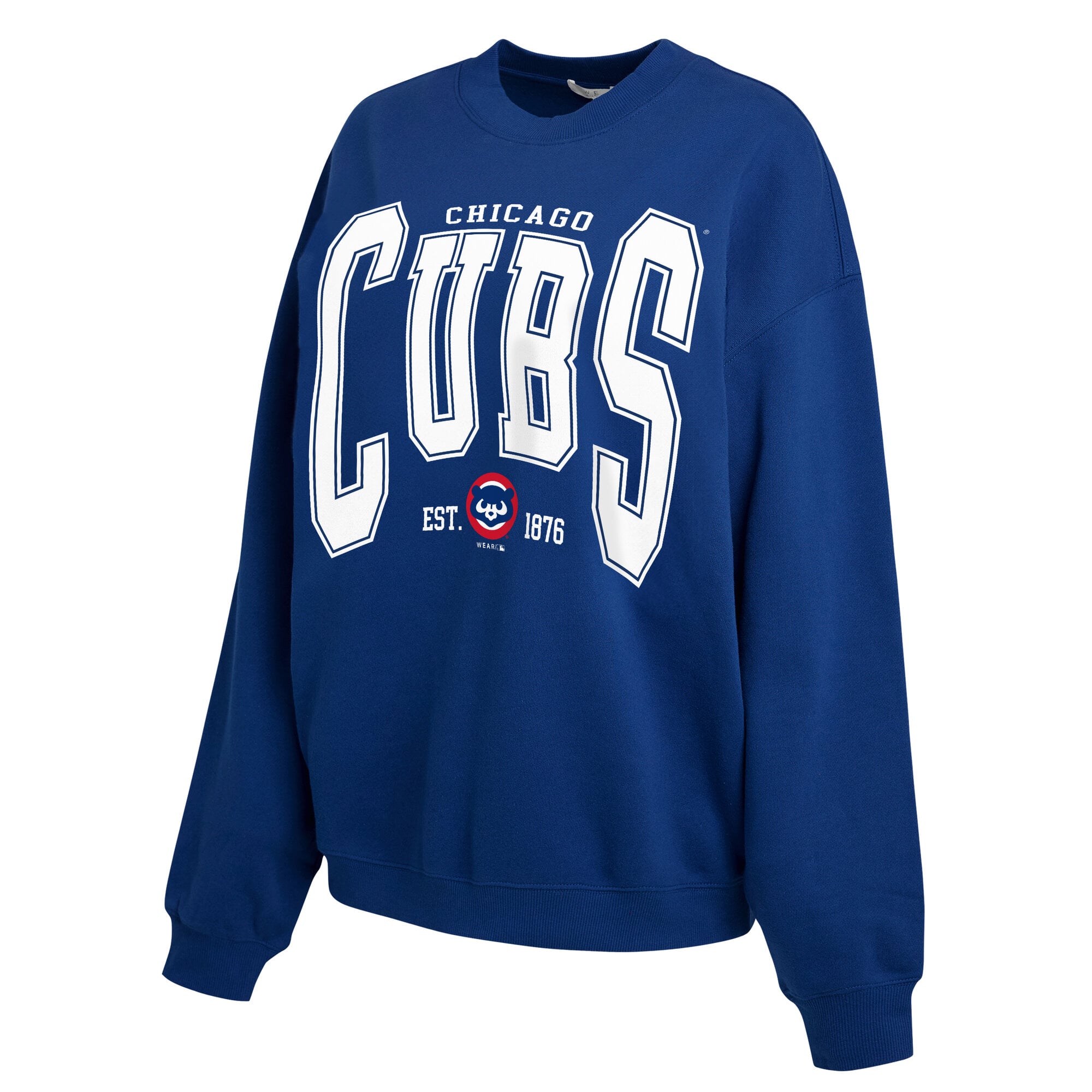 Sweat-shirt polaire oversize des Cubs de Chicago, collection femme WEAR by Erin Andrews.