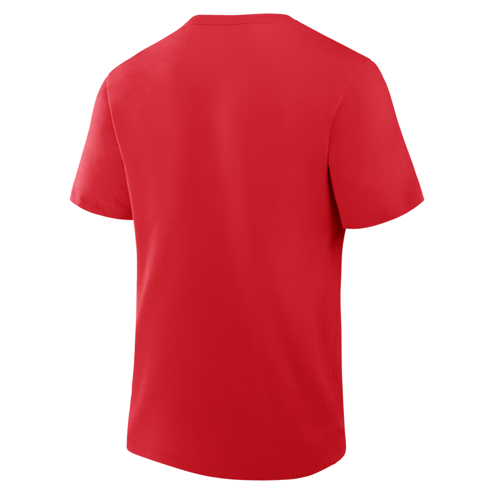 Finotics Chicago Fire Fanatics Logo T-Shirt - Red