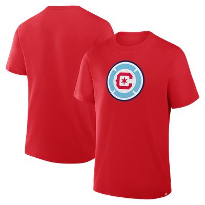 Chicago Fire Fanatics Logo T-Shirt - Red