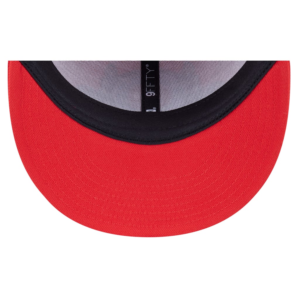 Men's New Era Red Chicago Fire Day of the Dead 9FIFTY Snapback Hat
