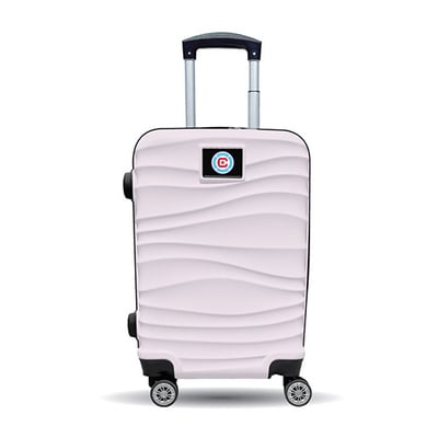 MOJO Chicago Fire Pink Carry-On Hardcase Spinner Luggage
