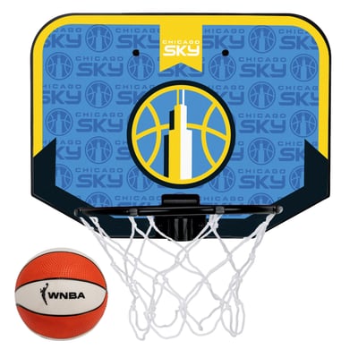 Chicago Sky Franklin Sports Mini Over-the-Door Basketball Hoop Set